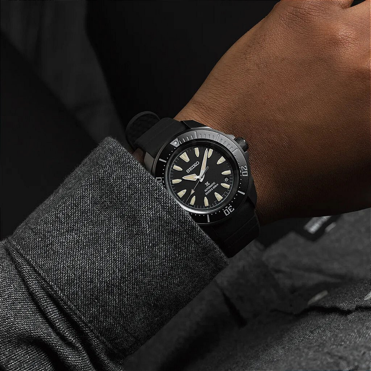 Samurai Spirits ショートジョン LL ブラック Relógio Seiko Prospex Samurai Shogu-rai SRPL15 - Relojoaria Impala