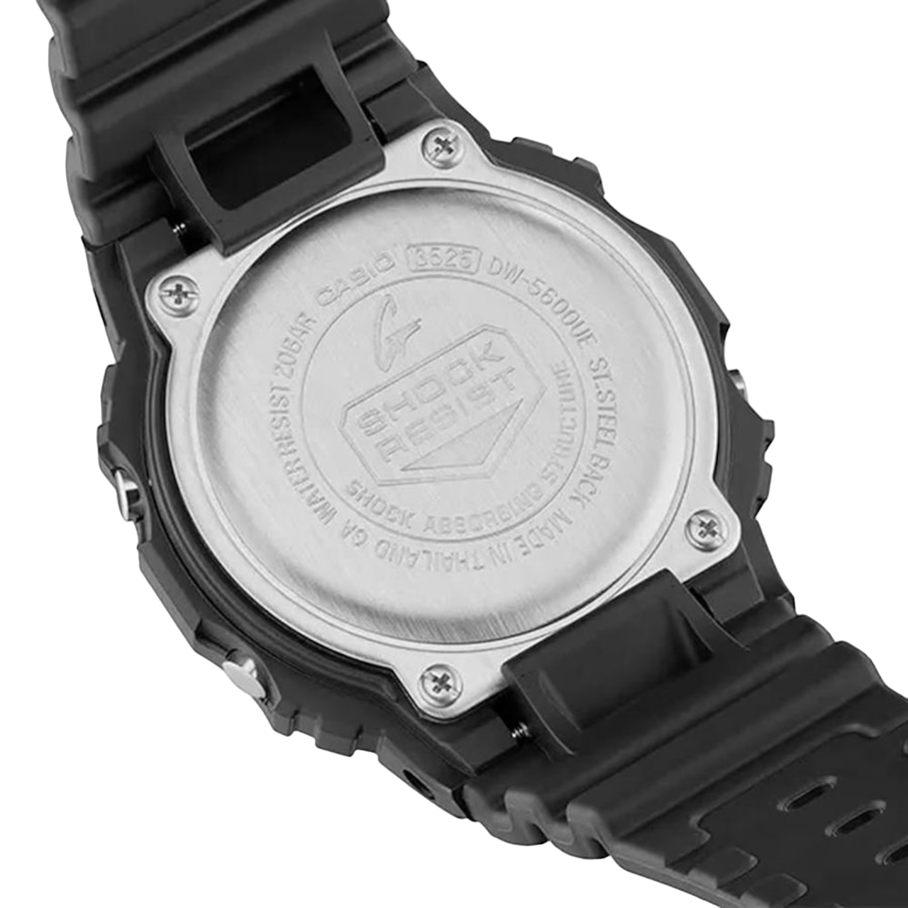 G-Shock DW-5600UE-1DR Clássico 1980 LED 200M - Relojoaria Impala