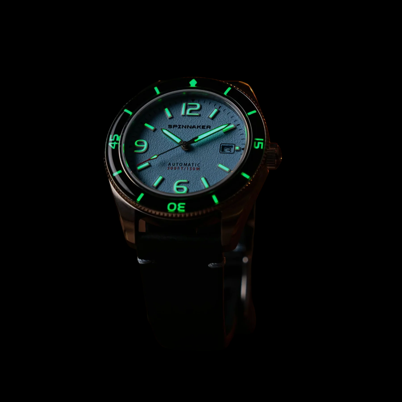 Relógio Fleuss SP-5055-0E Automático Seiko NH35 Safira 150m