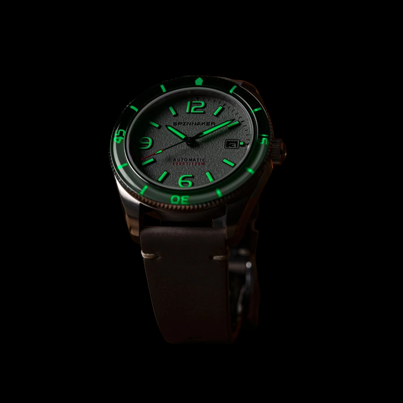 Relógio Fleuss SP-5055-0H Automático Seiko NH35 Safira 150m