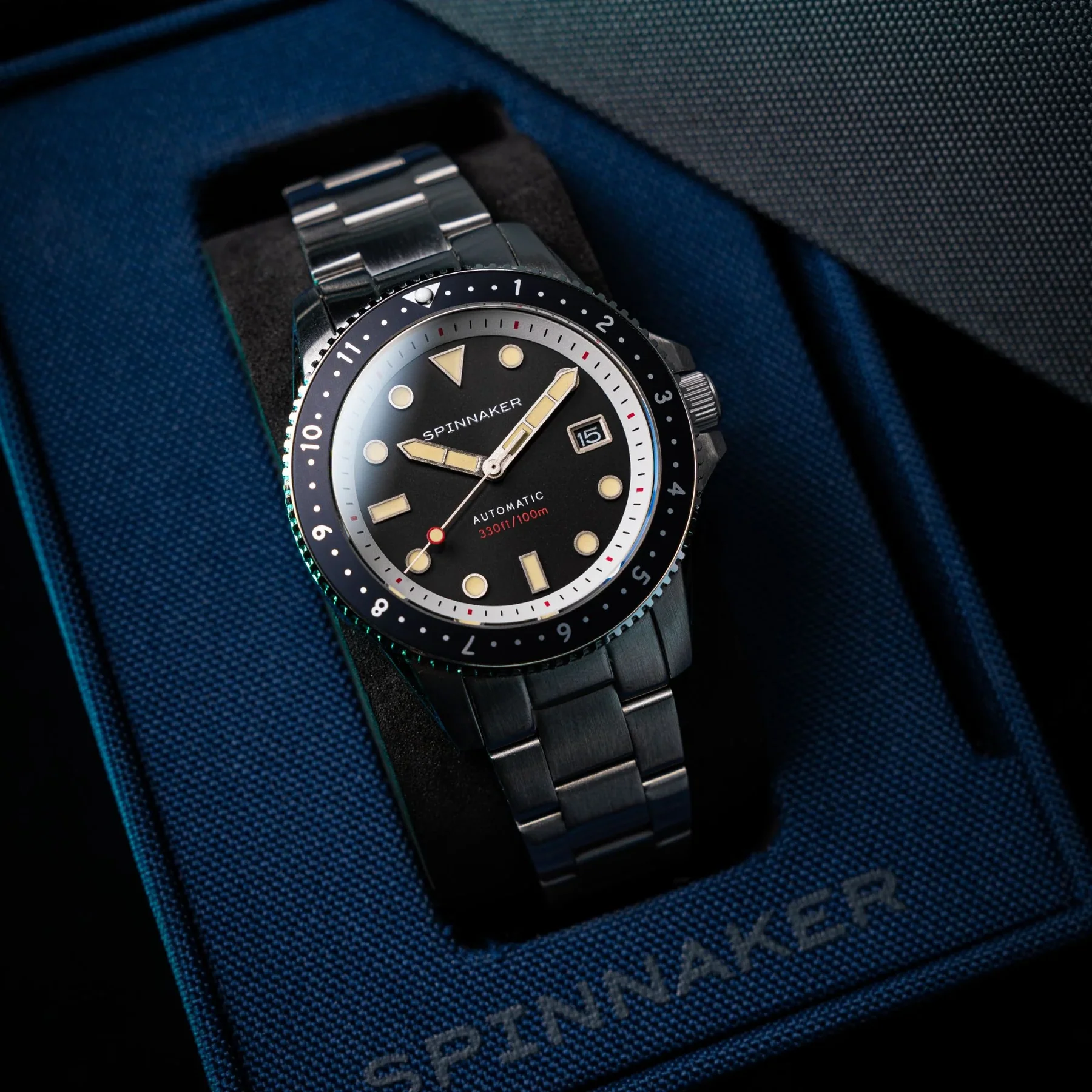 Relógio Croft Pioneer SP-5136-11 Automático Seiko NH35 Safira 100m