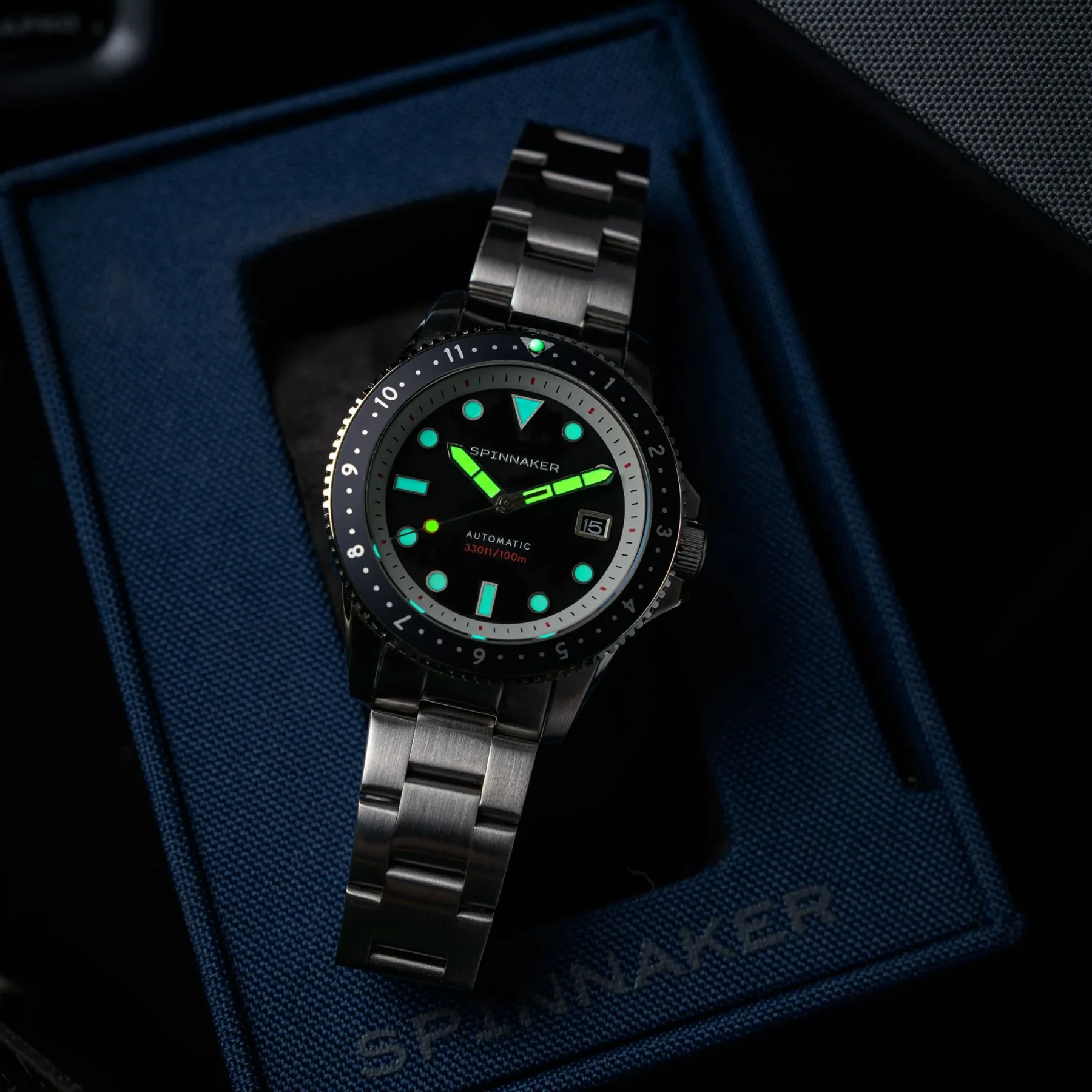 Relógio Croft Pioneer SP-5136-11 Automático Seiko NH35 Safira 100m