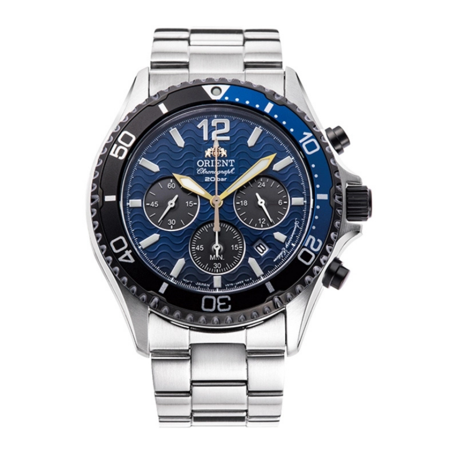 Orient Mako Limited Edition RA-TX0208L10B Solar Azul - Relojoaria