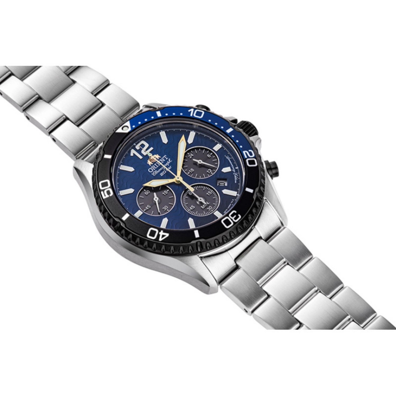 Orient Mako Limited Edition RA-TX0208L10B Solar Azul - Relojoaria