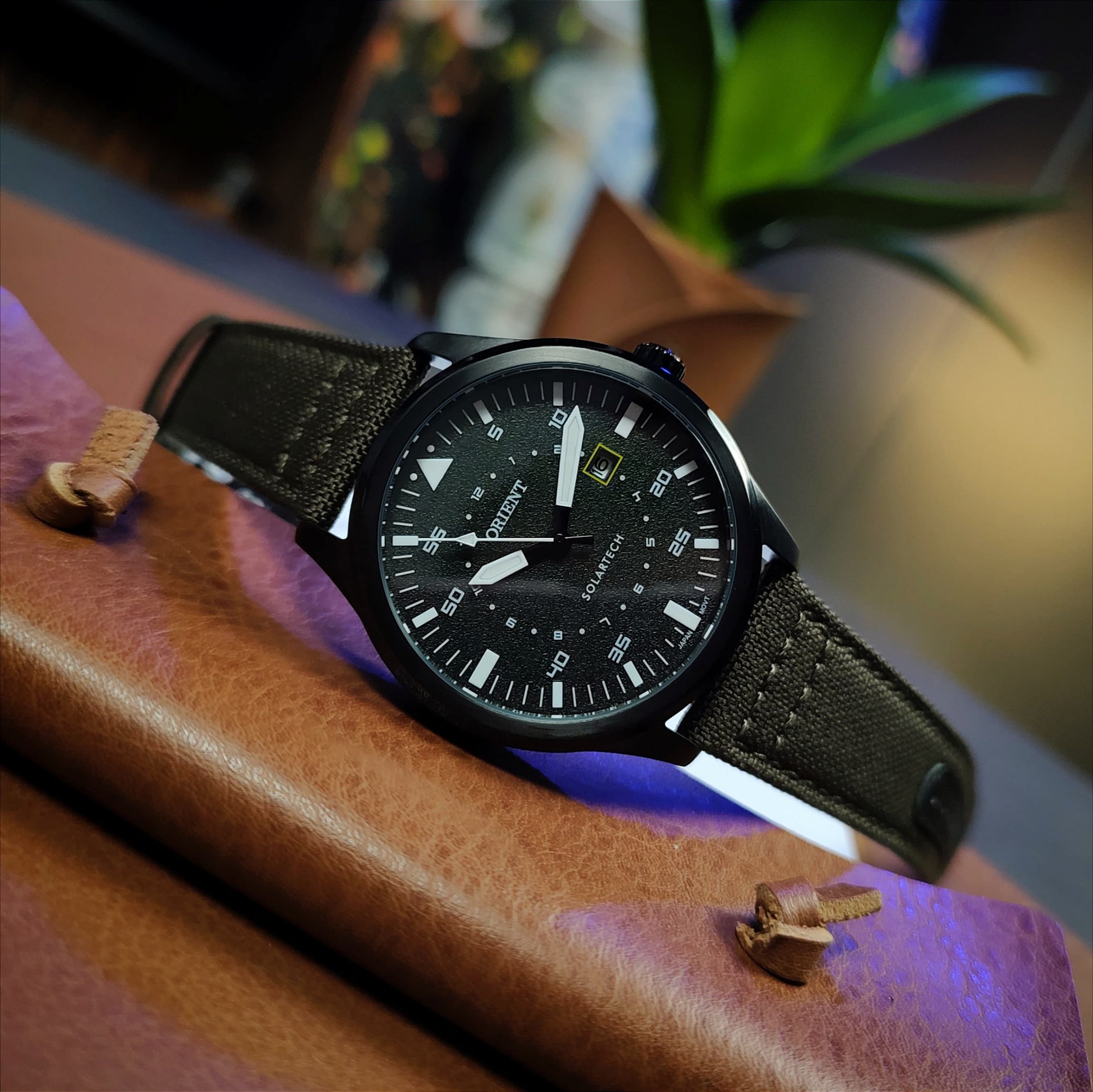 Orient Solartech MPSN1005 E1EX Verde Solar Esportivo - Relojoaria