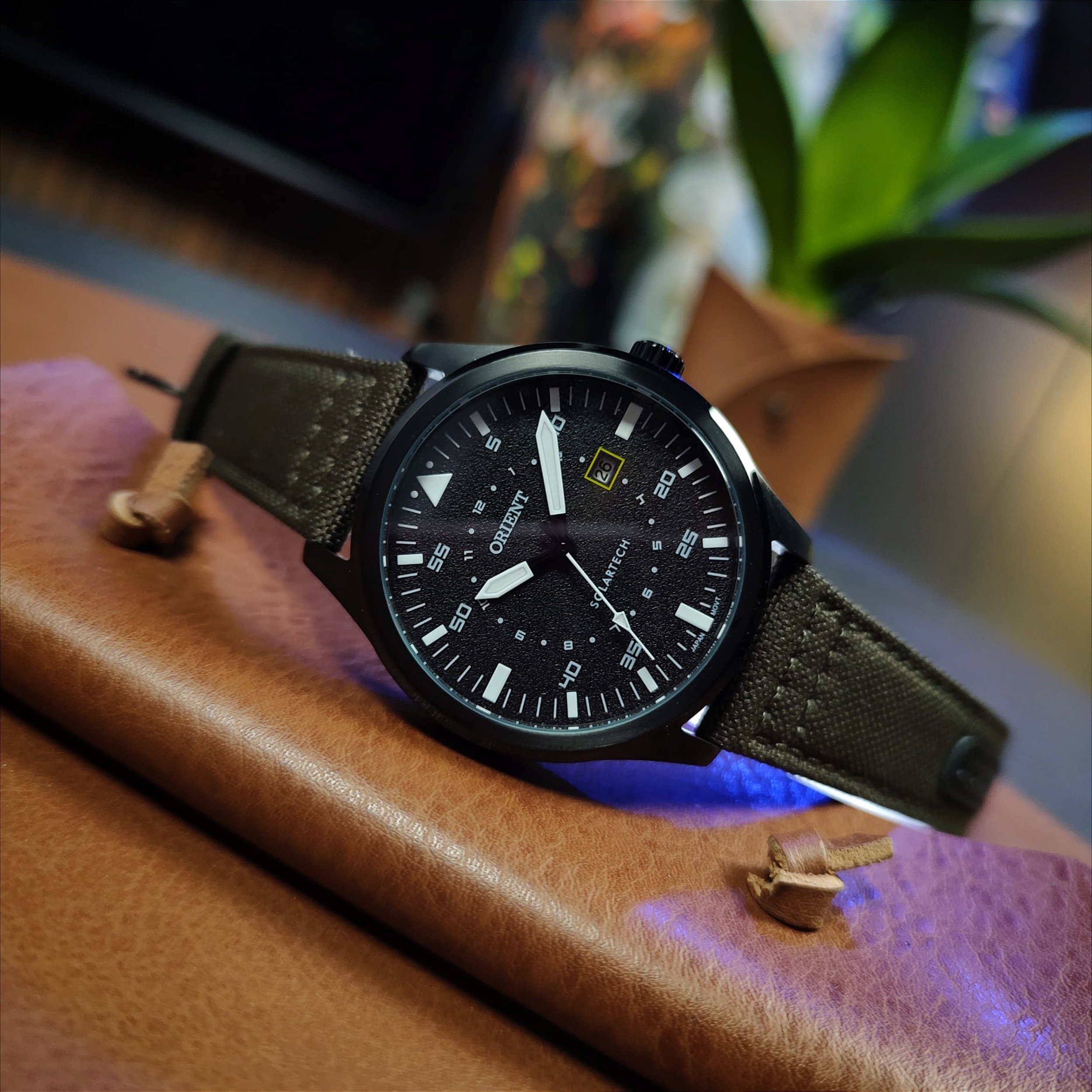Orient Solartech MPSN1005 P1EX Preto Solar Esportivo - Relojoaria
