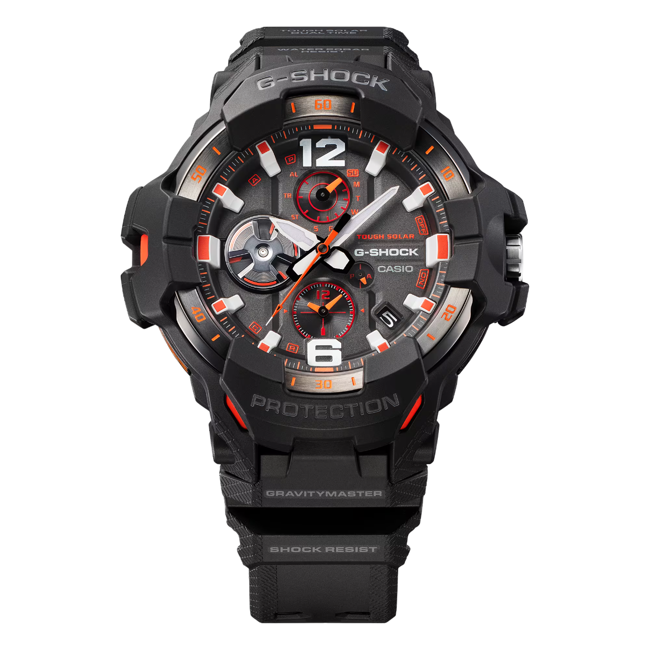 G-Shock GR-B300-1A4DR Gravitymaster Preto 200M Bluetooth