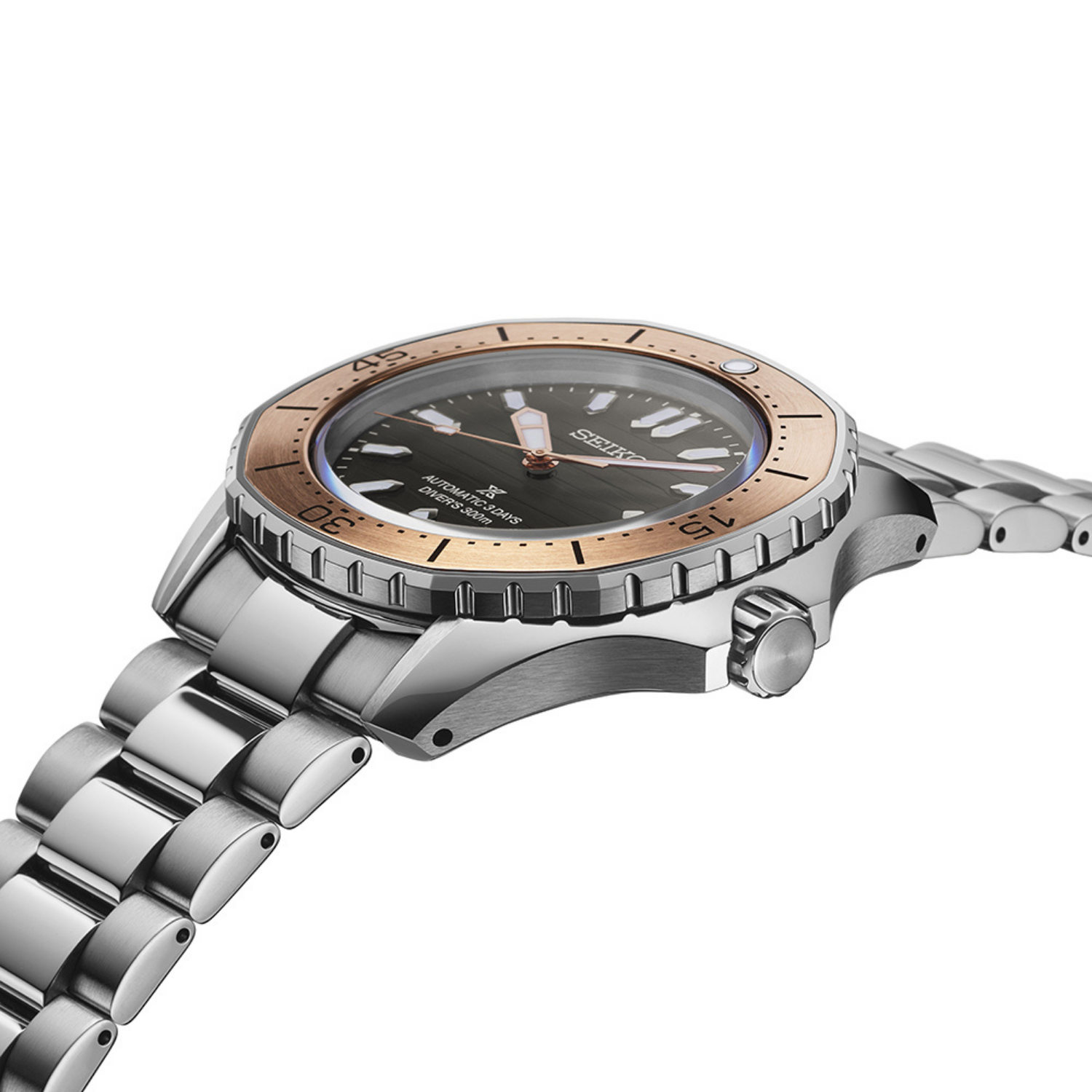 Relógio Seiko Prospex SPB485 Diver 41.3mm Cinza - Relojoaria