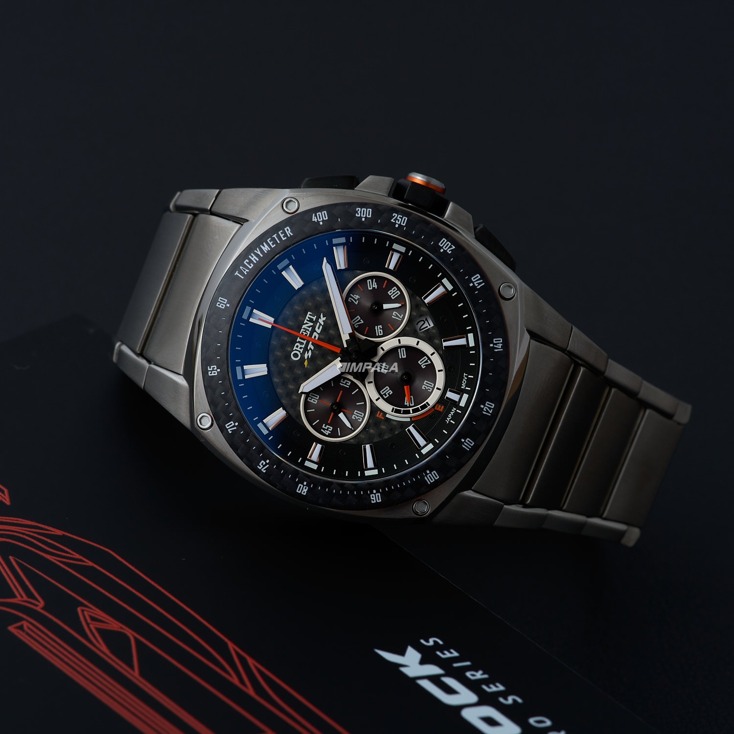 Orient Speedtech MBTTC018 – Solar, Titânio e Edição Limitada 400