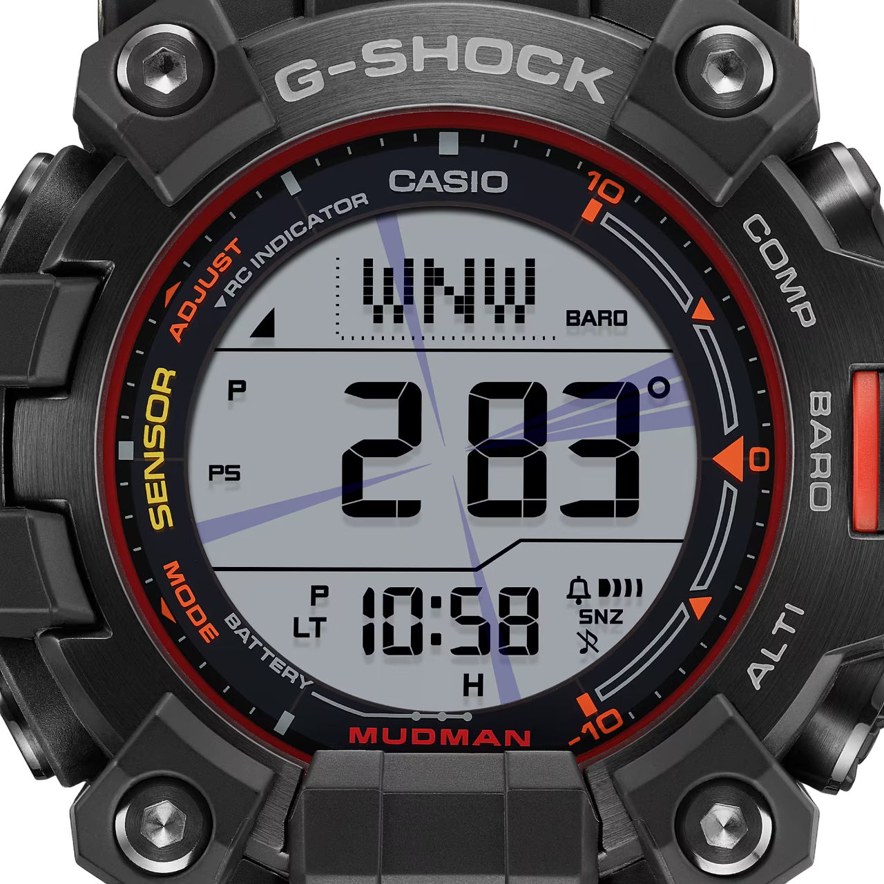 G-SHOCK GW-9500MEC-1DR Mudman – Master of G Mission Essential