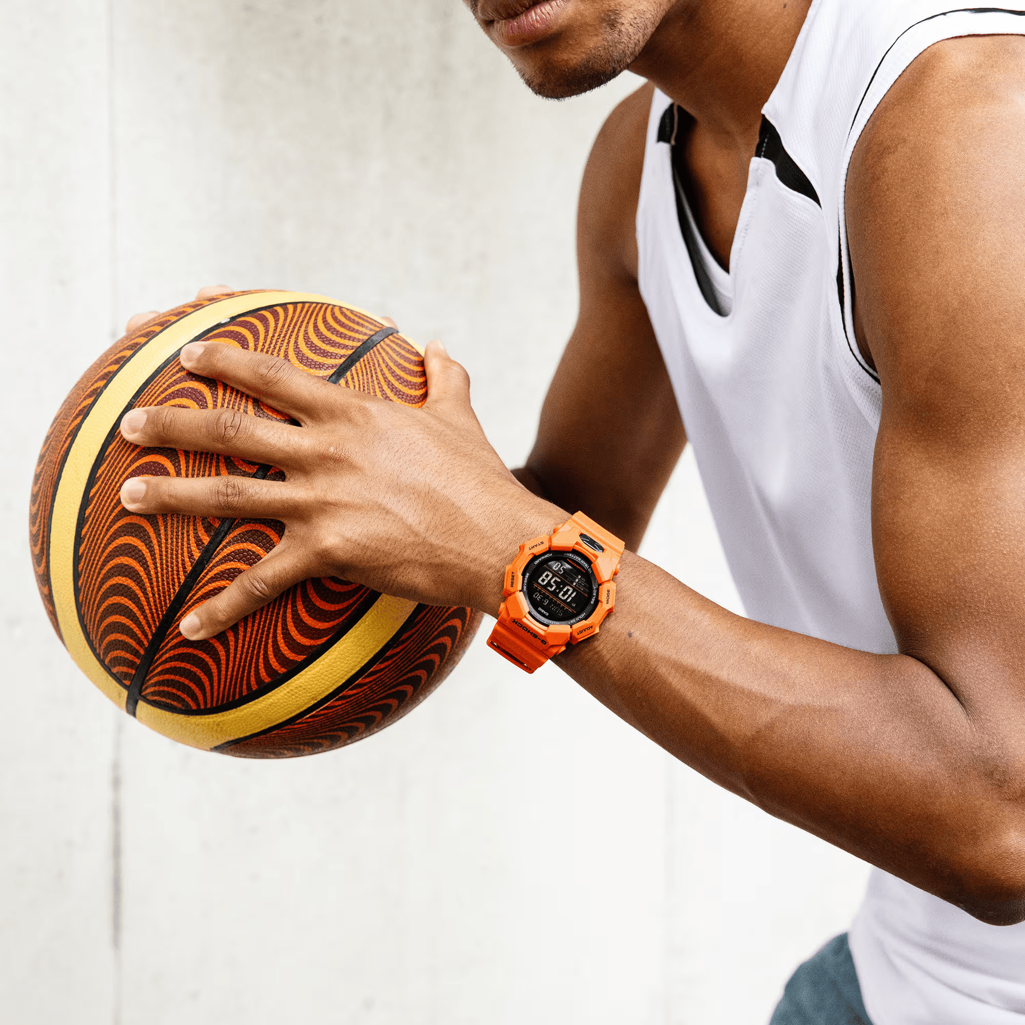 G-Shock GD-010-4DR Digital Laranja - Relojoaria Impala - Desde
