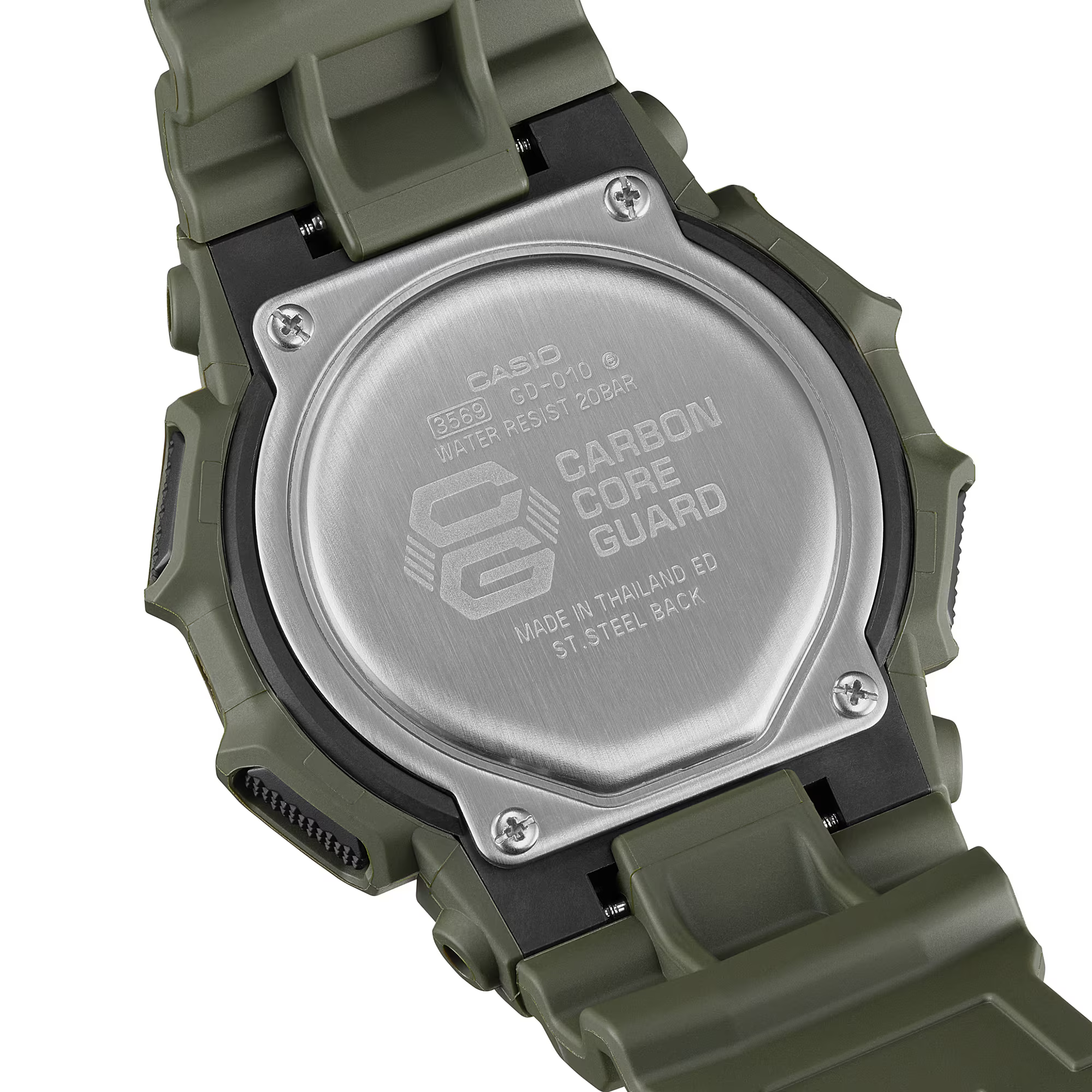 極美品 G-SHOCK GD-010-3JF カーキCASIO デジタル G-Shock GD-010-3ADR Digital Verde - Relojoaria Impala - Desde 1974