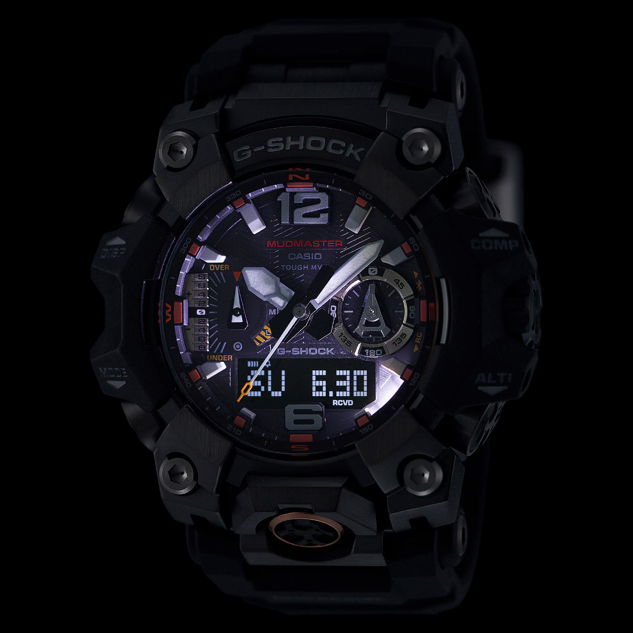 G-SHOCK Mudmaster GWG-B1000EC-1ADR Master of G Preto - Relojoaria