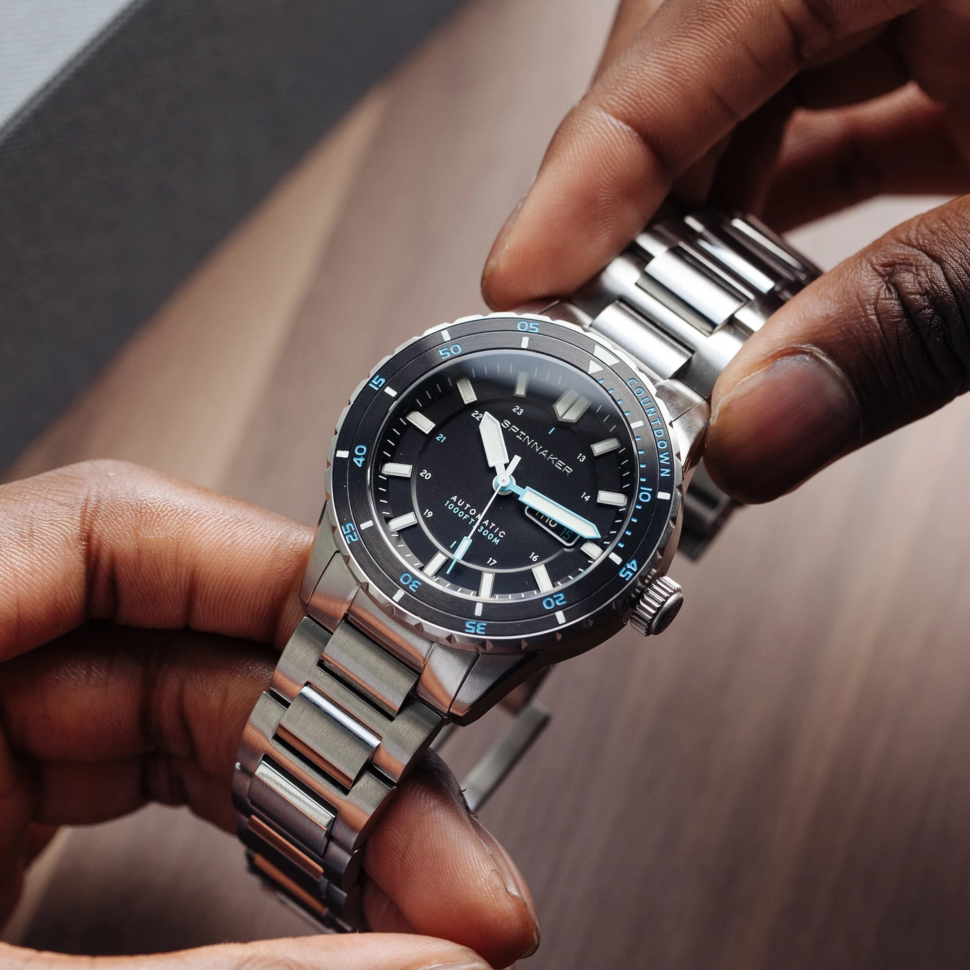 Relógio de Mergulho Hass SP-5099-22 Automático 300M - Relojoaria