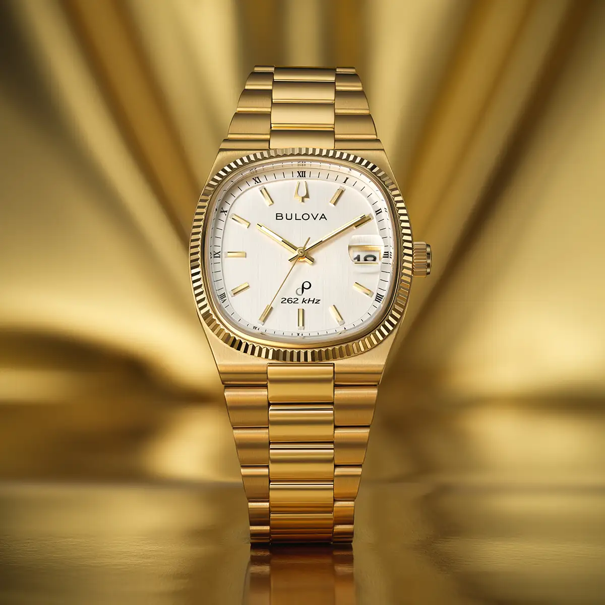 Bulova Super Seville 97B223 – Elegância retrô com precisão de 262