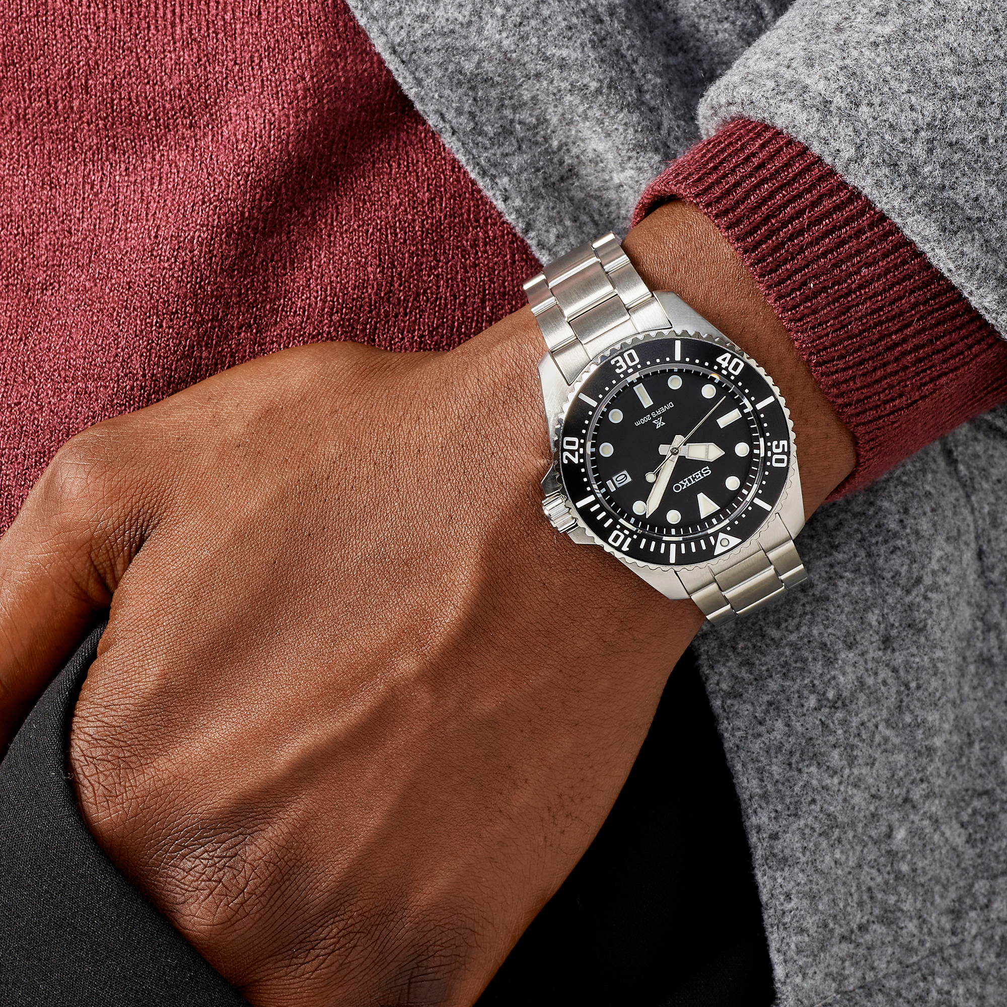 Seiko Prospex SNE597P1 Solar Diver - Relojoaria Impala - Desde