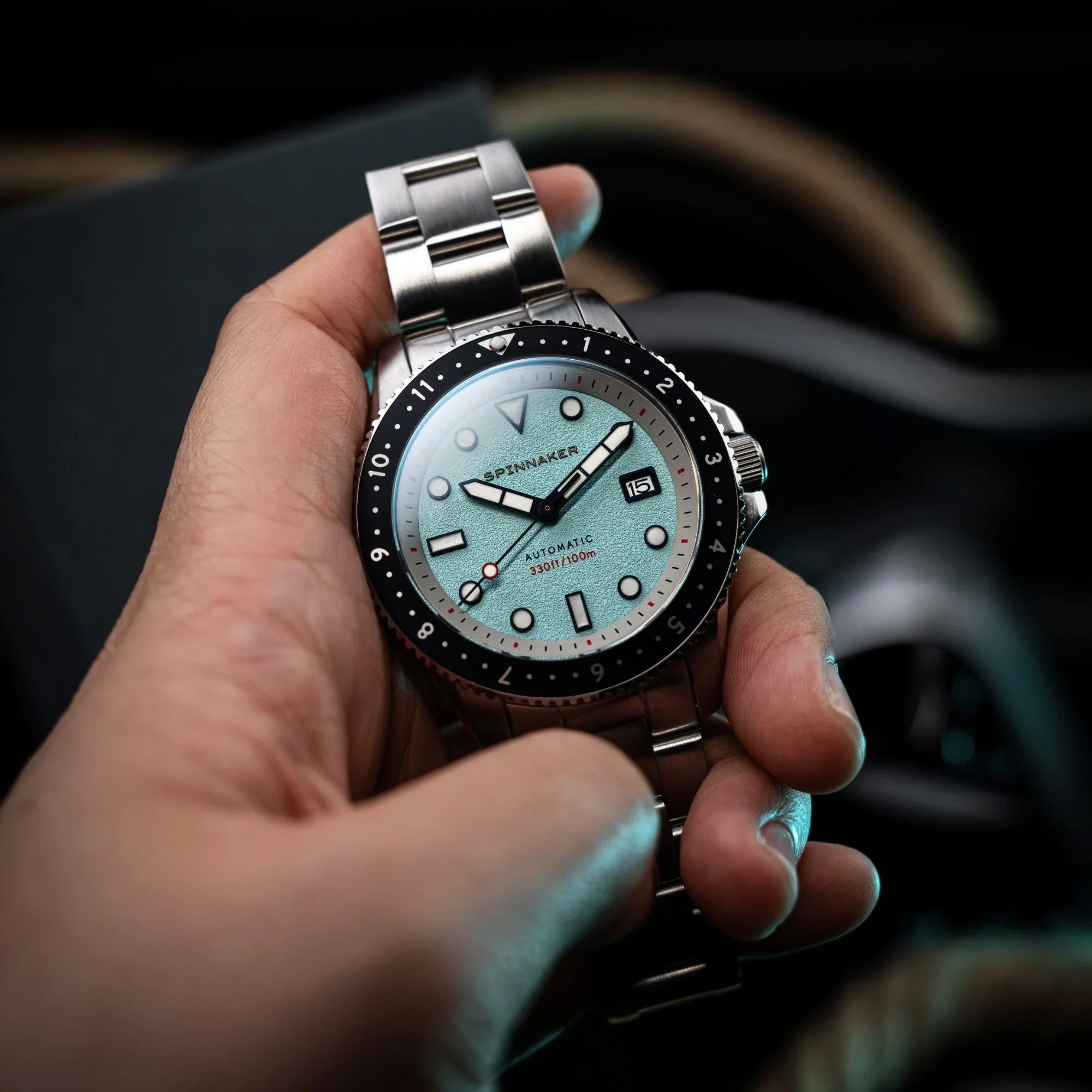 Croft Pioneer Automatic SP-5136-66 - Relógio Clássico em Aço