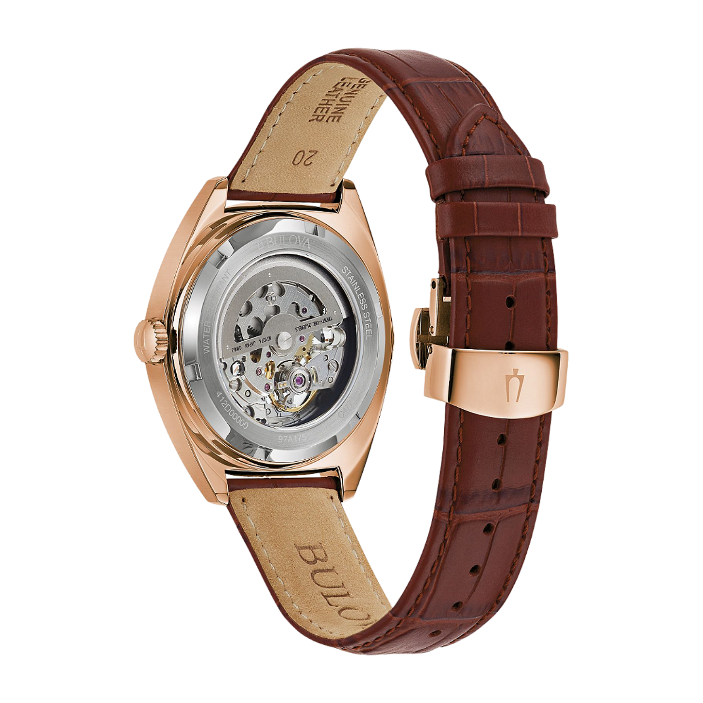 Relógio Bulova Surveyor Skeleton Automático 97A175 - Relojoaria
