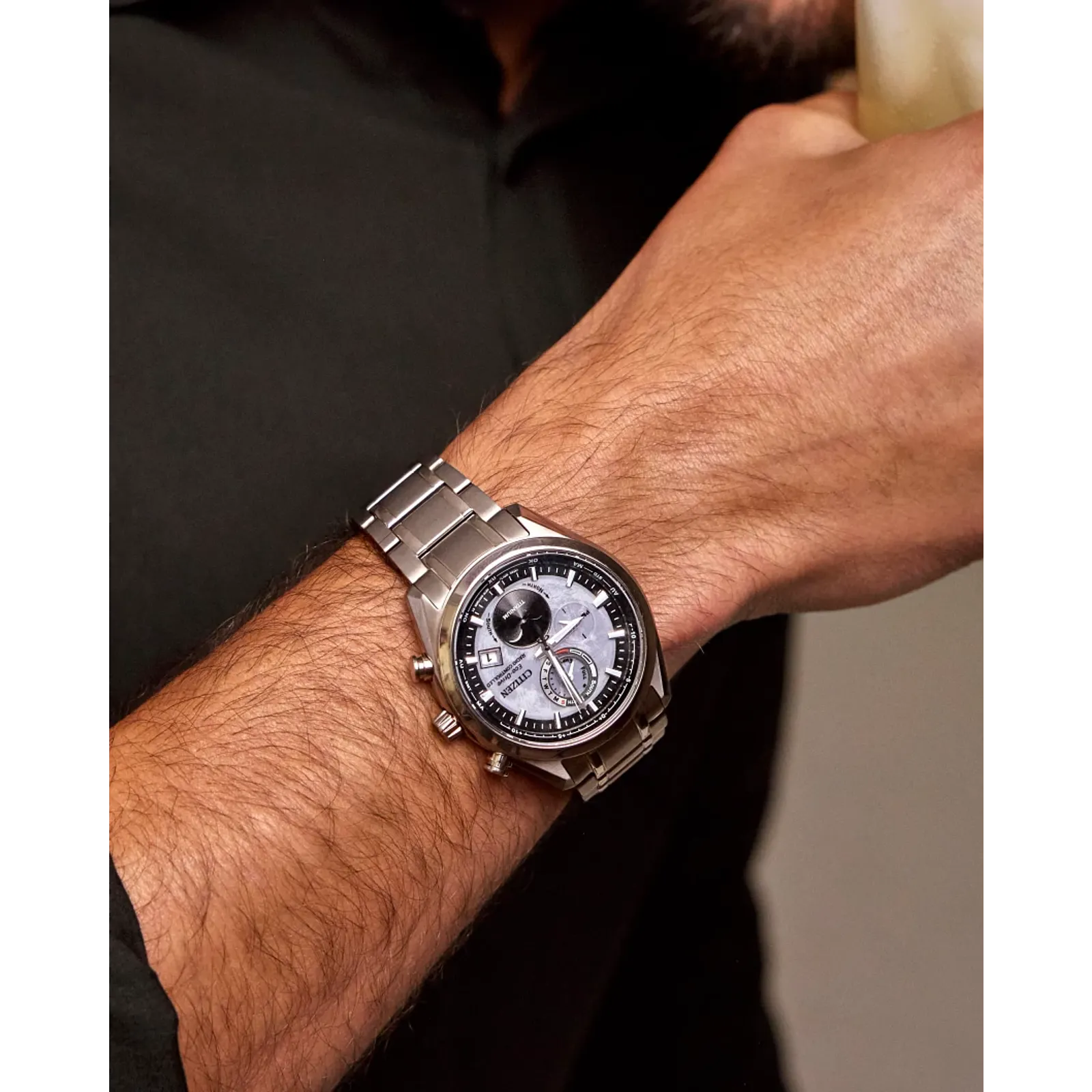 Citizen Tsuki-yomi AT BY1010-57H Eco-Drive Super Titanium