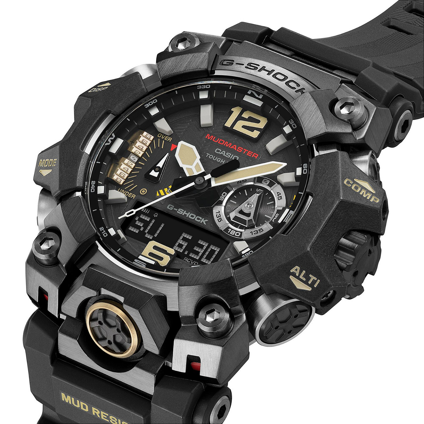 G-SHOCK Mudmaster GWG-B1000-1ADR Master of G Preto - Relojoaria