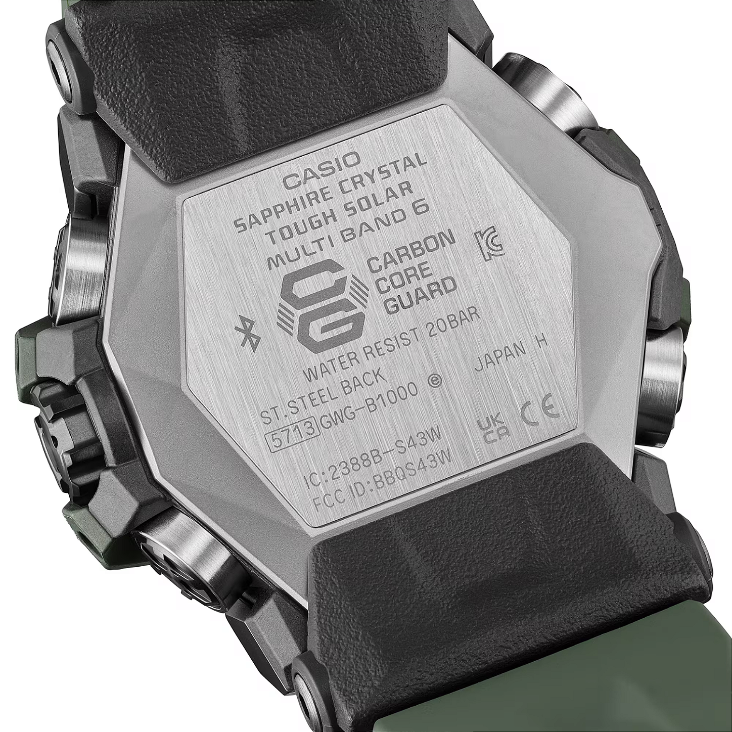 G-SHOCK Mudmaster GWG-B1000-3ADR Master of G Verde - Relojoaria