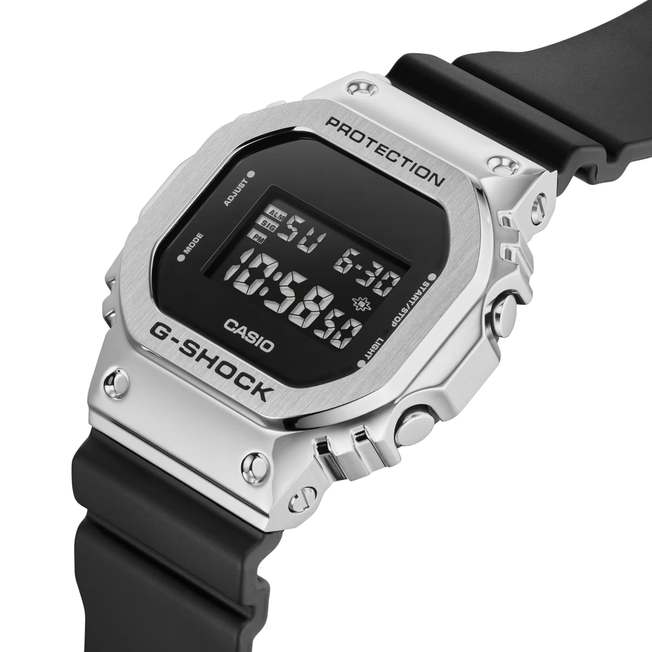 G-SHOCK GM-5600U-1DR – Clássico Quadrado, Estilo Metal e 200M