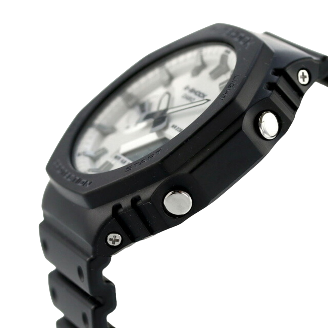 Relógio G-Shock GA-2100WD-1ADR Branco 200m - Relojoaria Impala