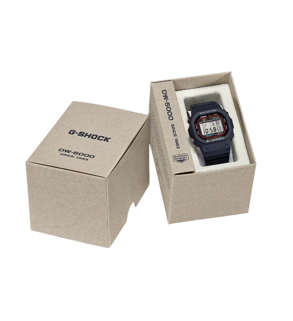 Casio G-SHOCK DW-5000R-1ADR – Revival do primeiro G-SHOCK