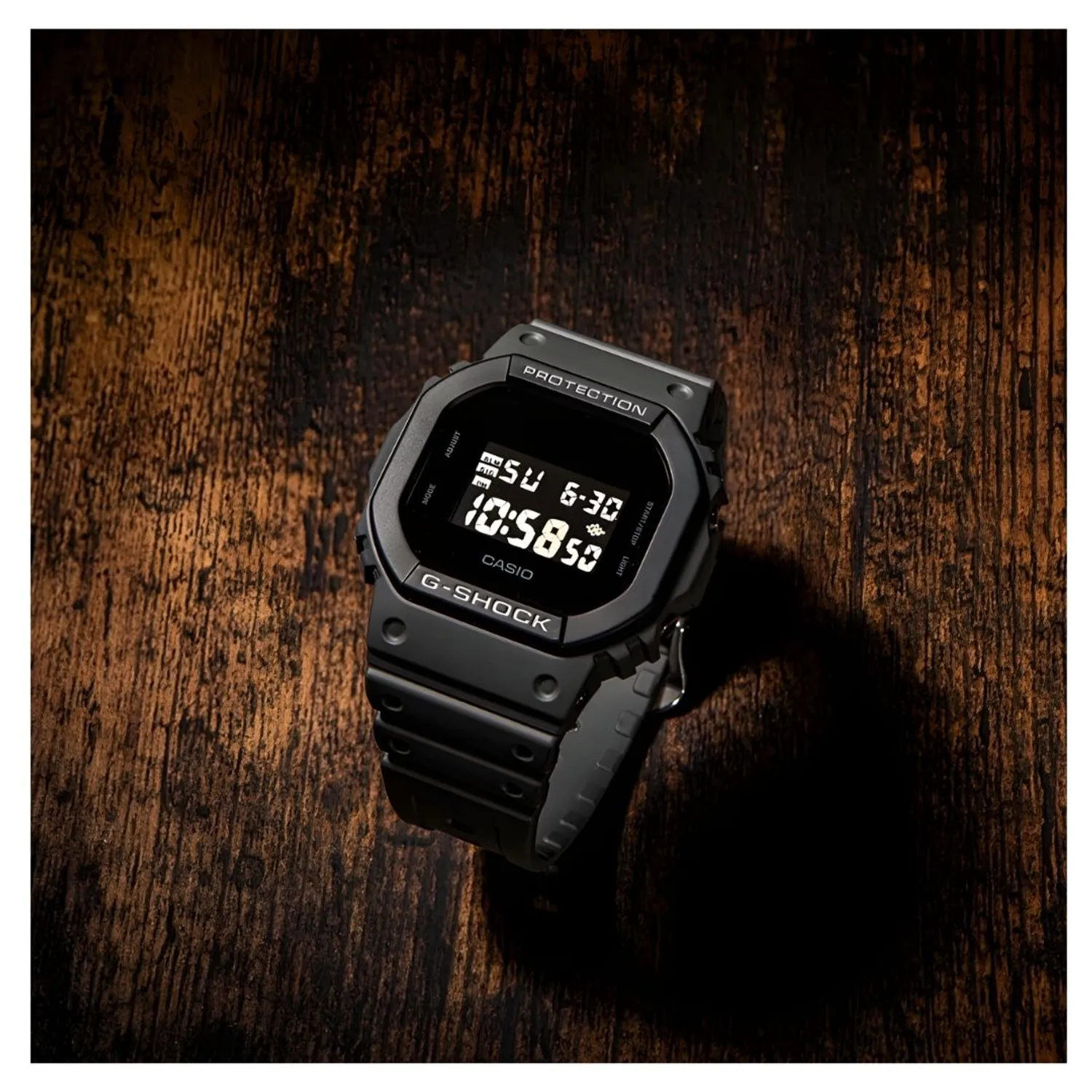 G-SHOCK DW-5610UU-8DR Urban Utility cinza – Resistência 200M