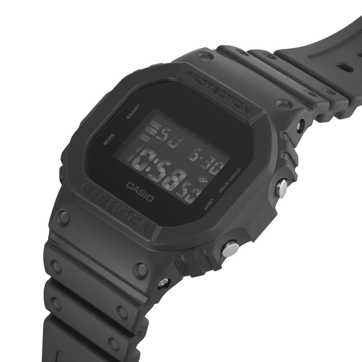 G-Shock DW-5600UBB-1DR Black Resina 200m LED - Relojoaria Impala