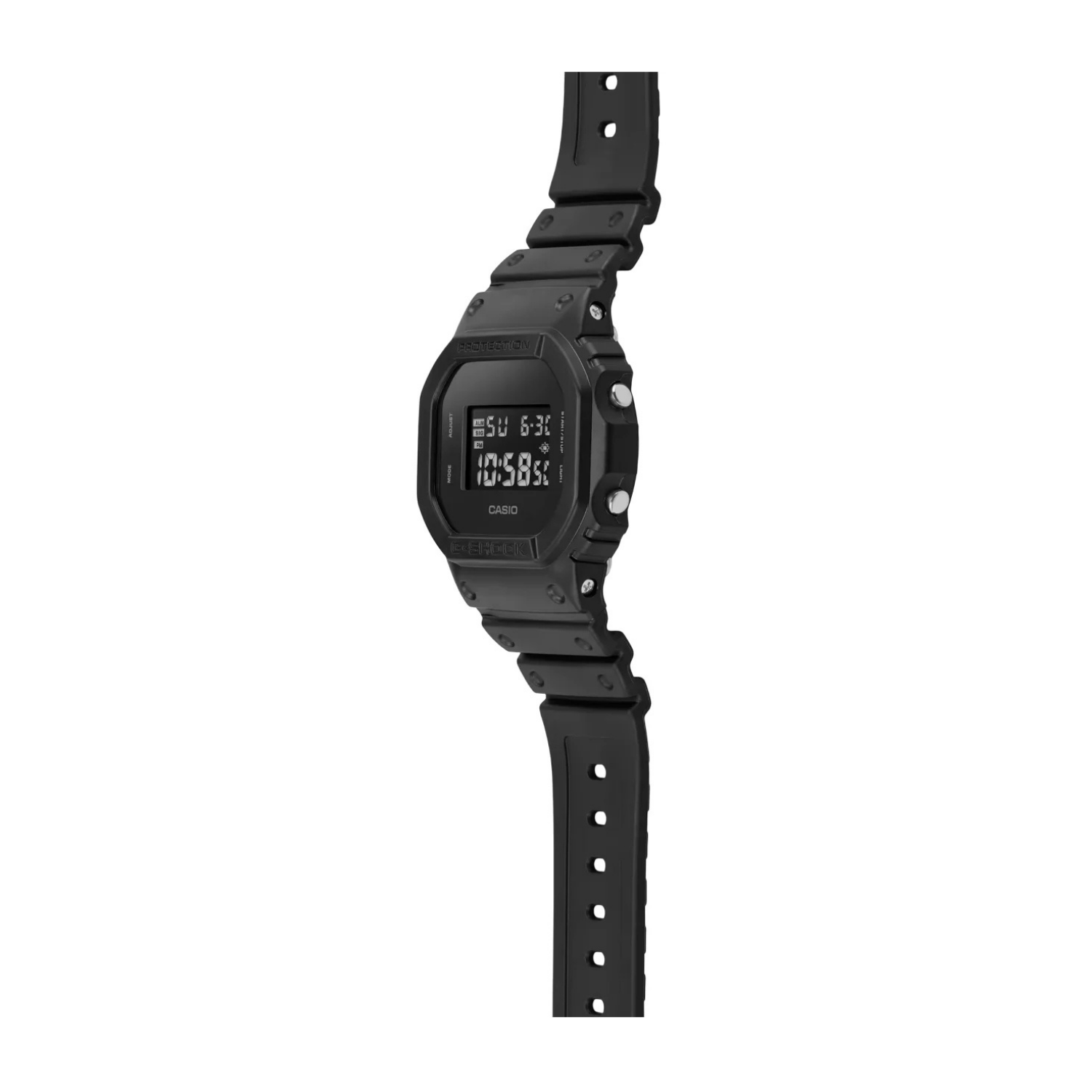 G-Shock DW-5600UBB-1DR Black Resina 200m LED - Relojoaria Impala