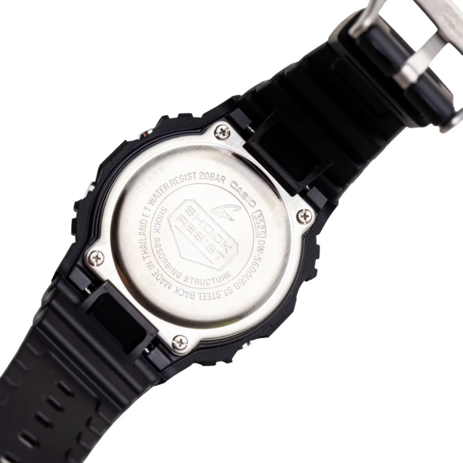 G-Shock DW-5600UBB-1DR Black Resina 200m LED - Relojoaria Impala