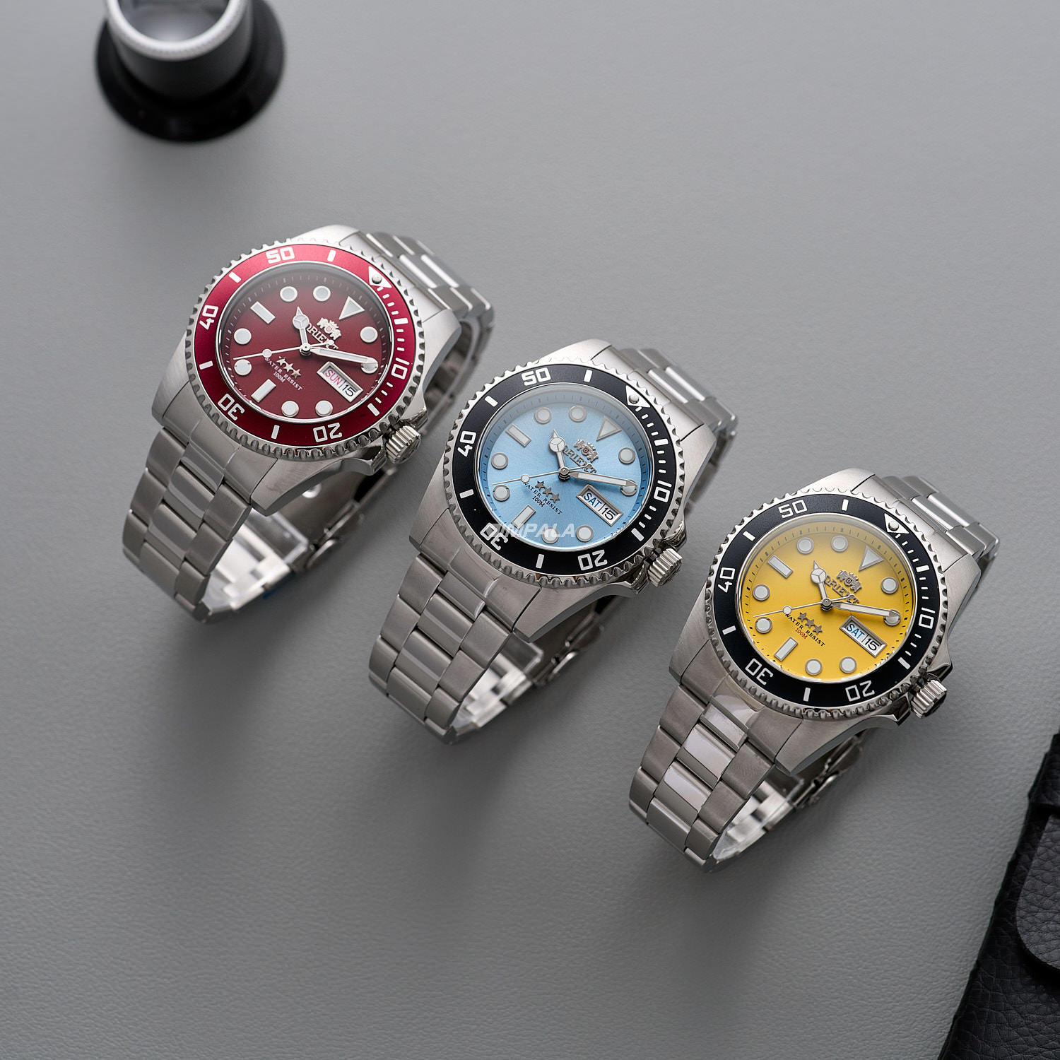 Orient Submariner NH3SS009 Automático Vermelho 42mm 100M