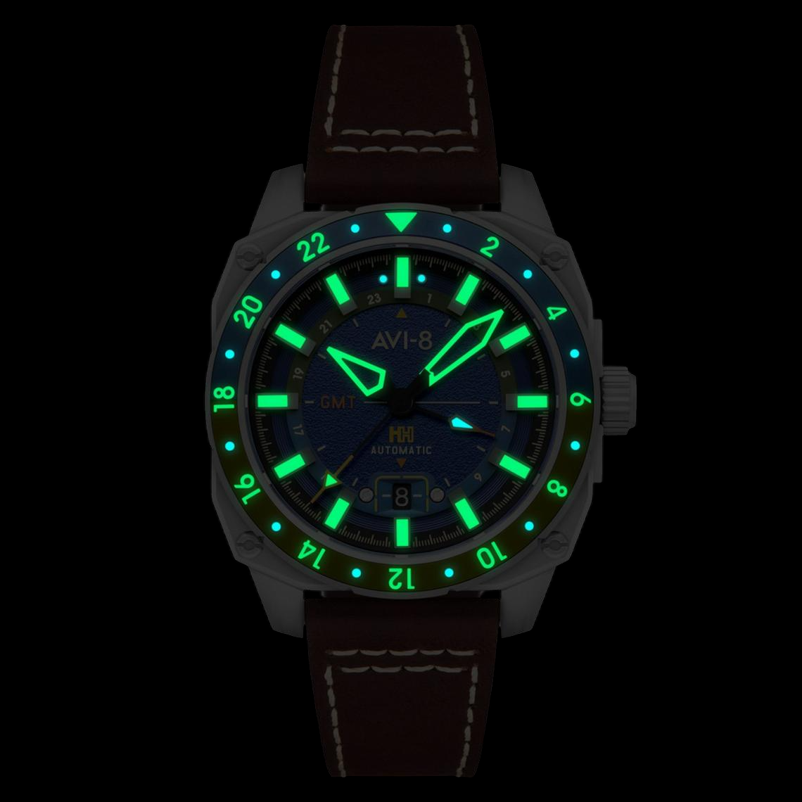 Relógio Hawker Hunter Atlas GMT AV-4122-01 Automático - Relojoaria
