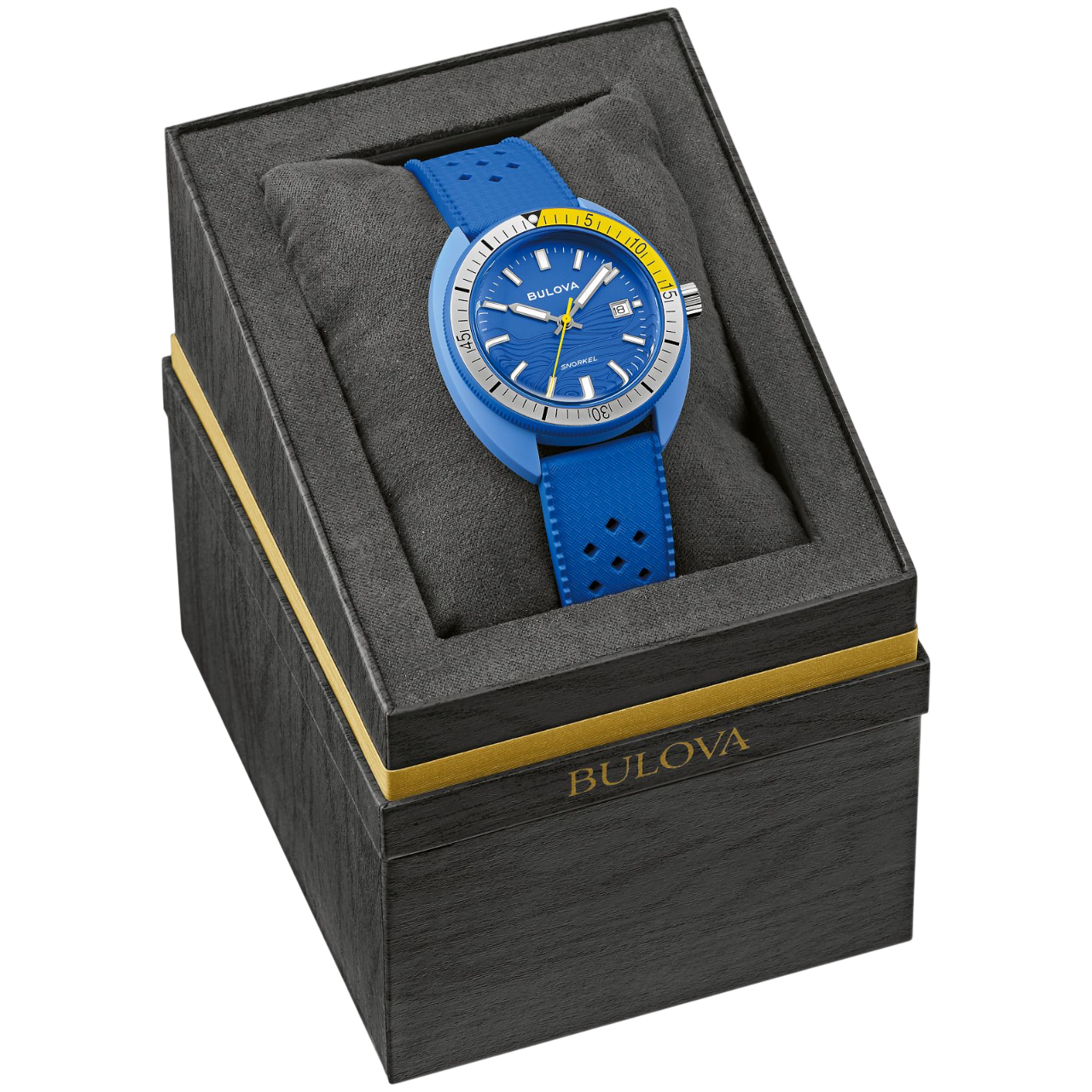 Relógio Bulova Snorkel Blue Tang 98B445 - Relojoaria Impala
