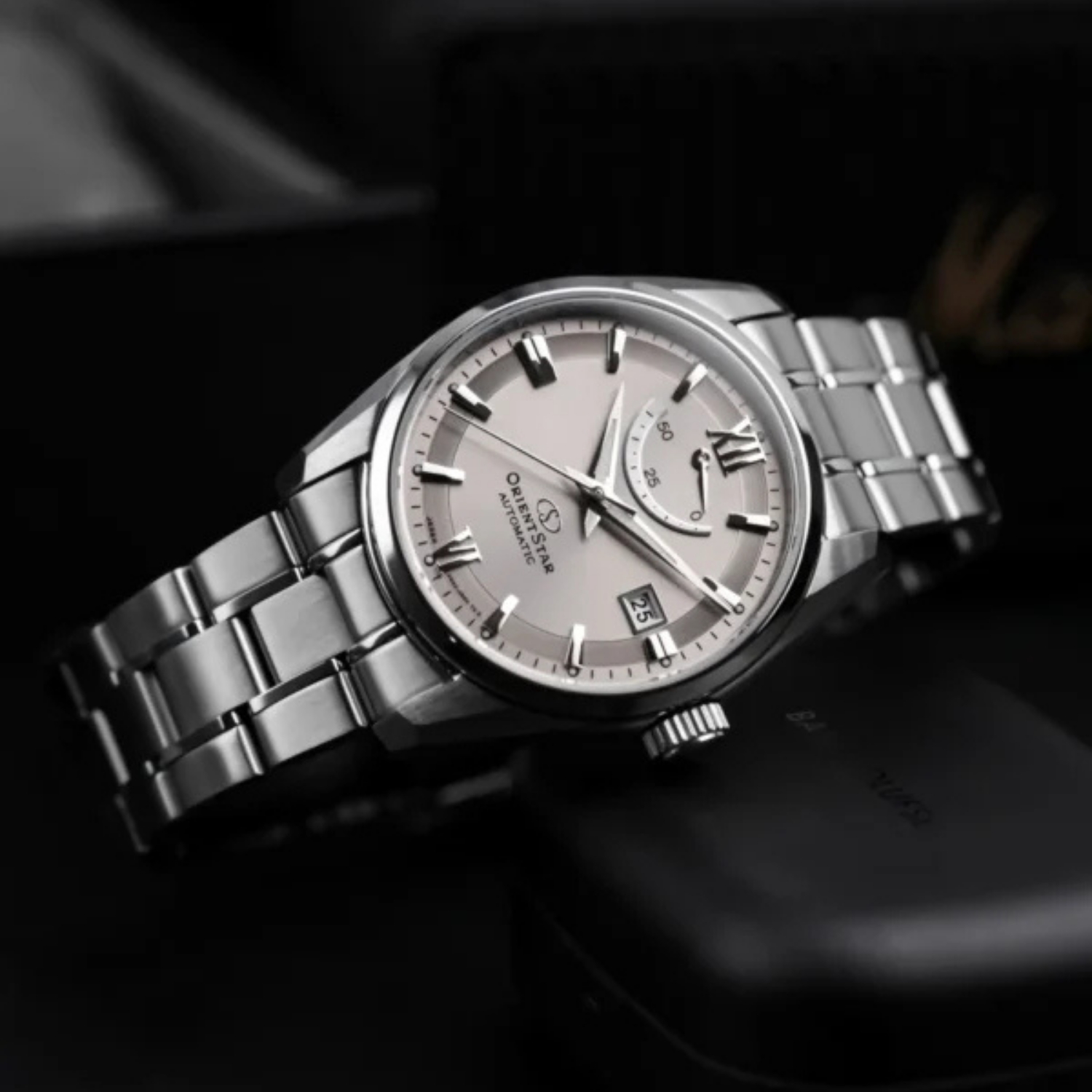 Orient Star RE-AU0110N Cinza Rocha Automático Safira - Relojoaria