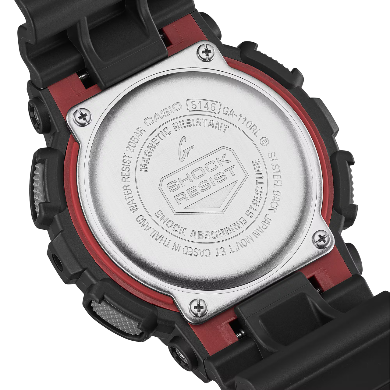 G-SHOCK GA-110RL-1ADR – Edição Colorida, Oversized e Resistente a