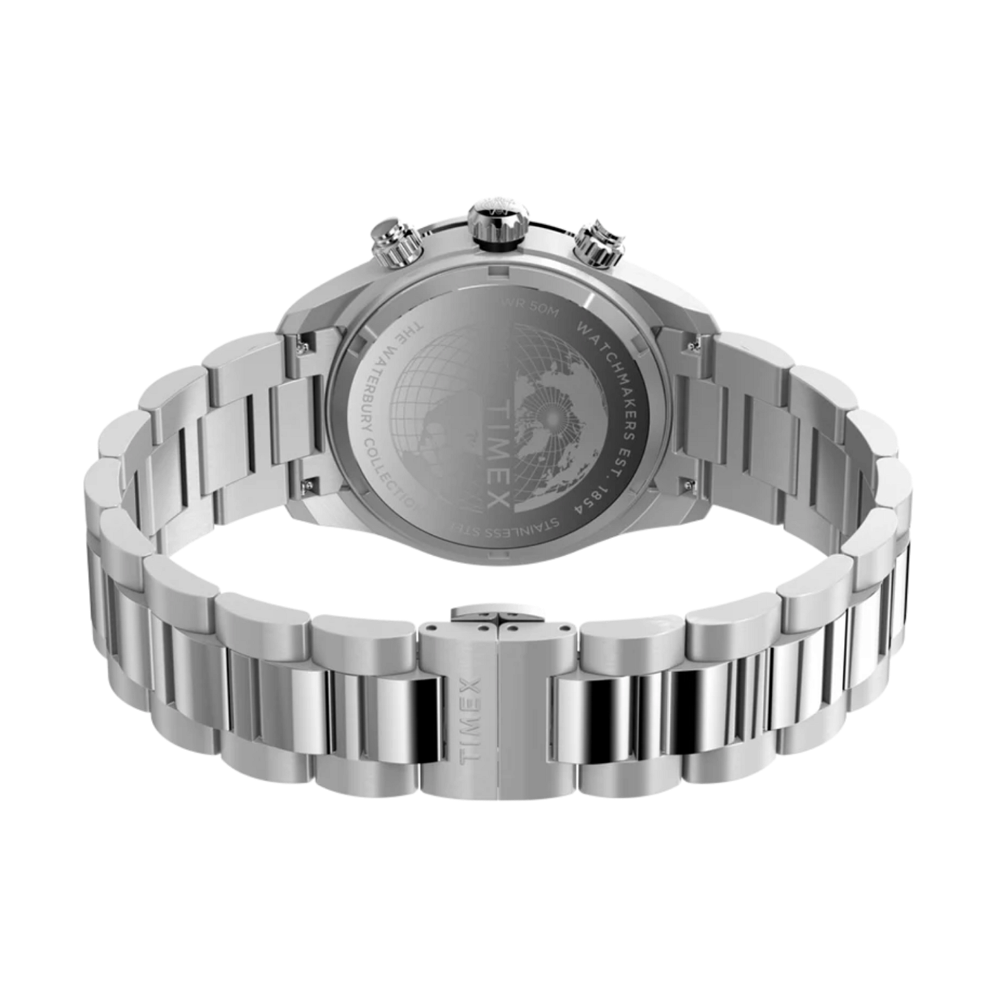 Relógio Timex TW2Y19200 Cronógrafo 39mm Aço Quartz - Relojoaria