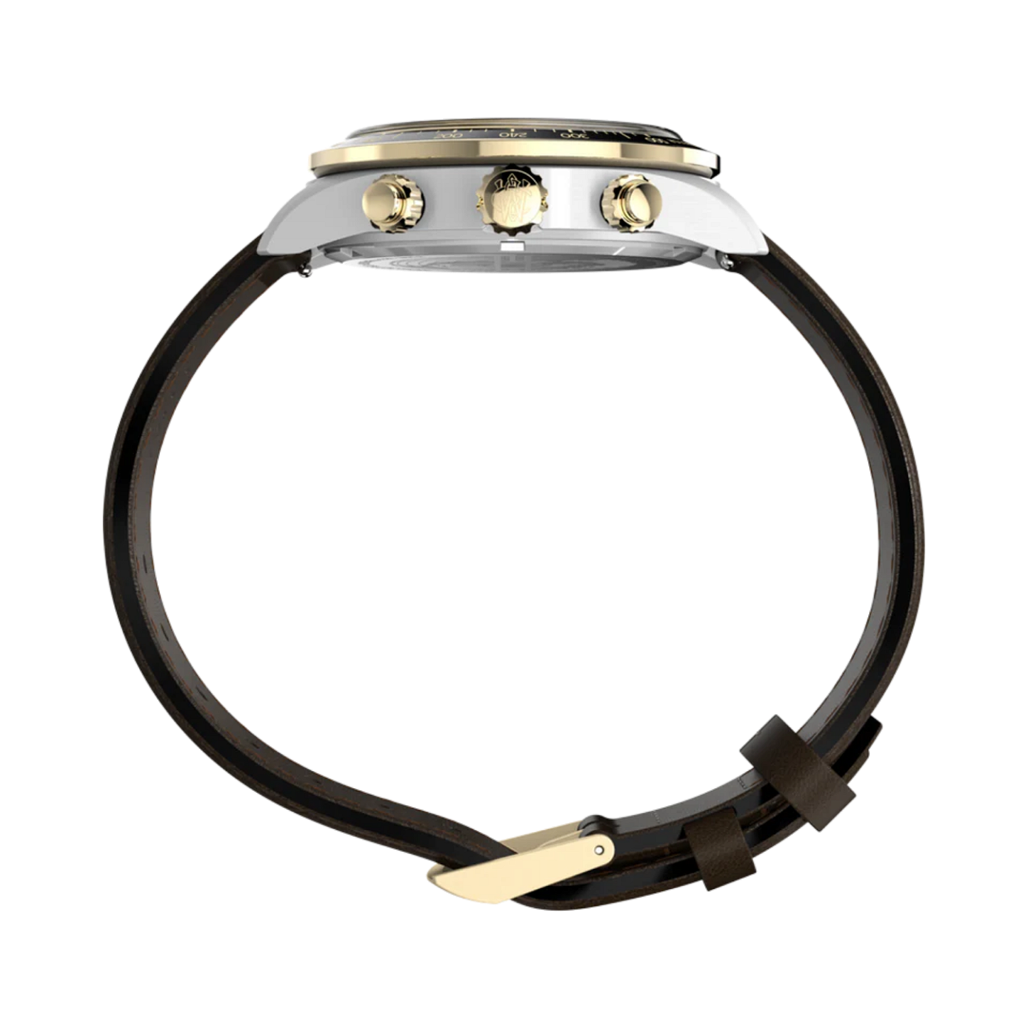 Timex Waterbury TW2Y24100 Cronógrafo Couro Marrom 39mm