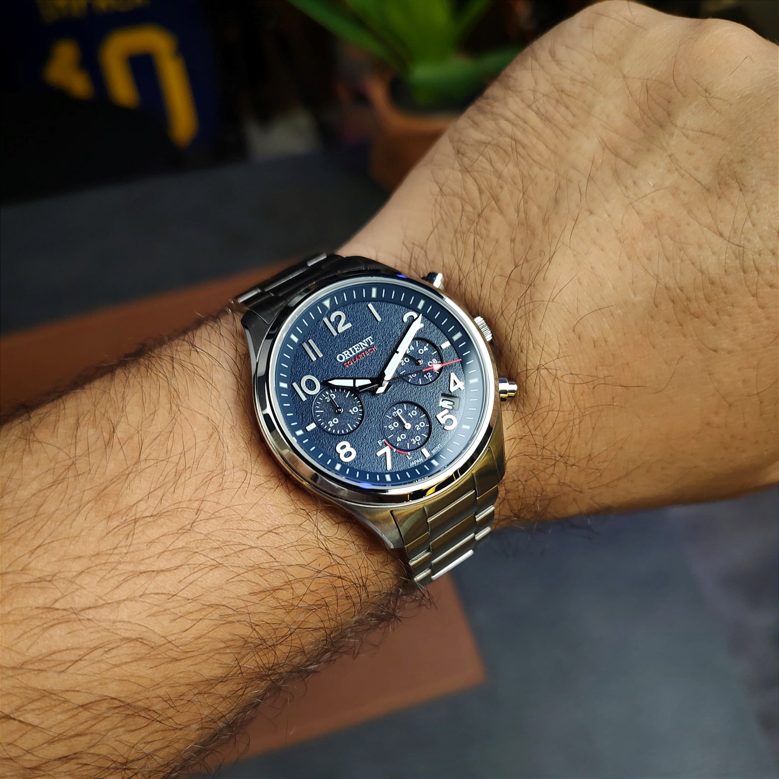 Orient Elite Land Solartech MBSSC290 D2SX – Solar 41mm Safira 100m