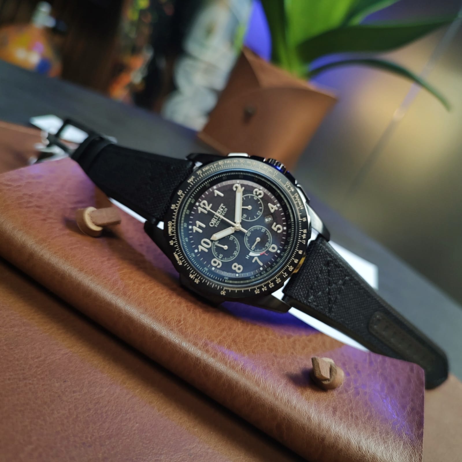 Orient Elite Air Solartech MBSNC007 P2PX – Solar 43,5mm Safira