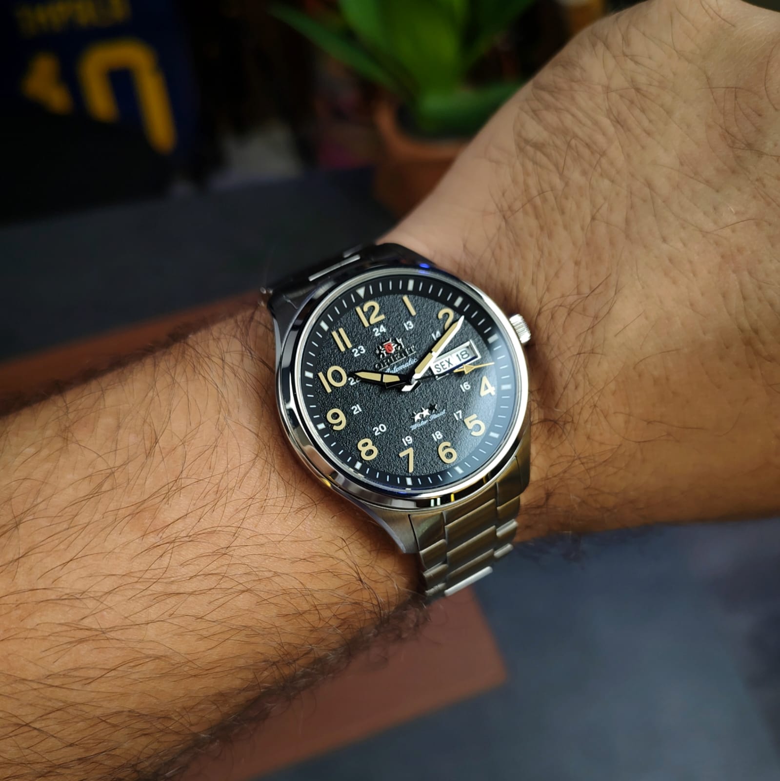 ボリス Orient Sport Land 3 Stars YN6SS007 P2SX Preto Automático