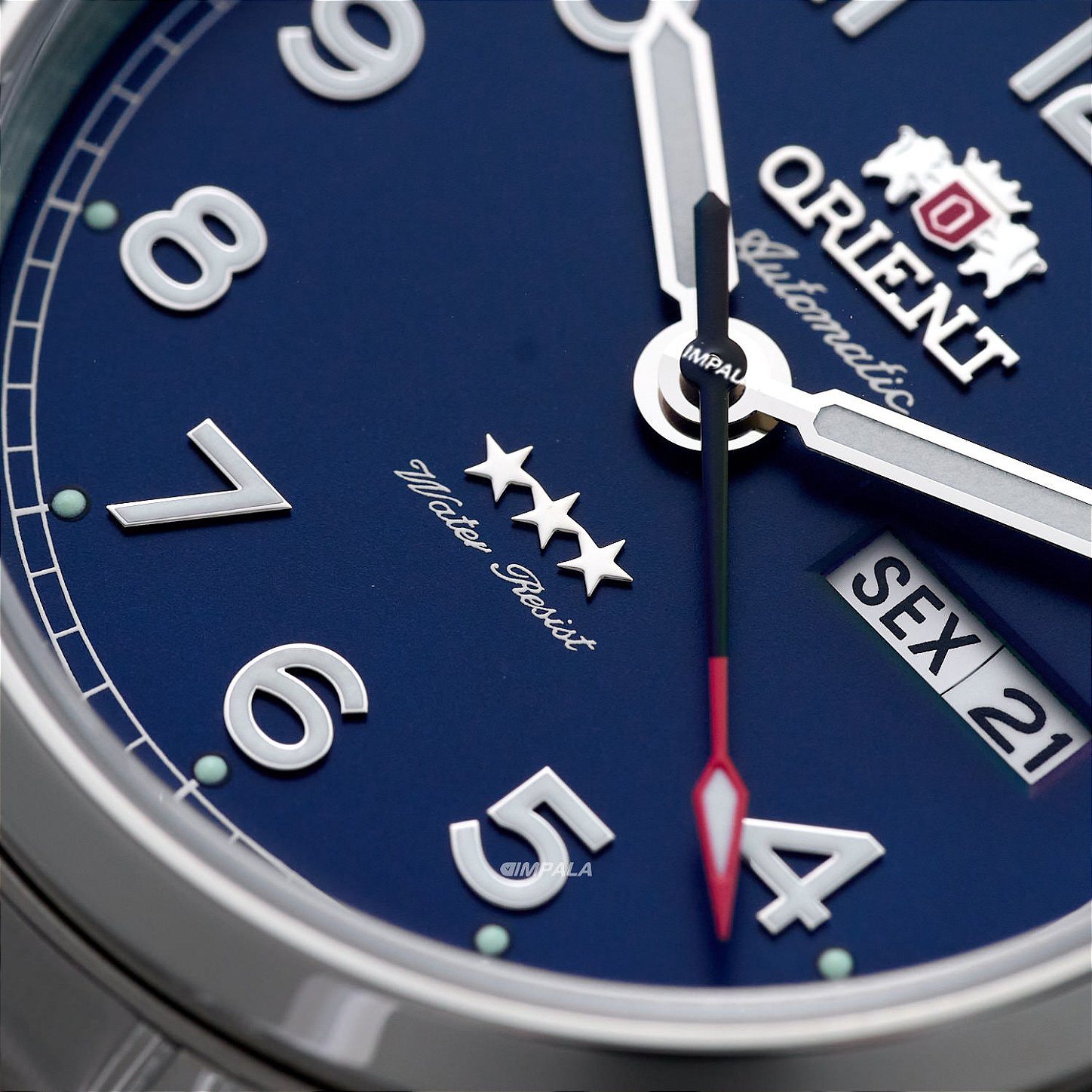 Orient 3 Stars YN6SS006 D2SX Azul Automático - Relojoaria Impala