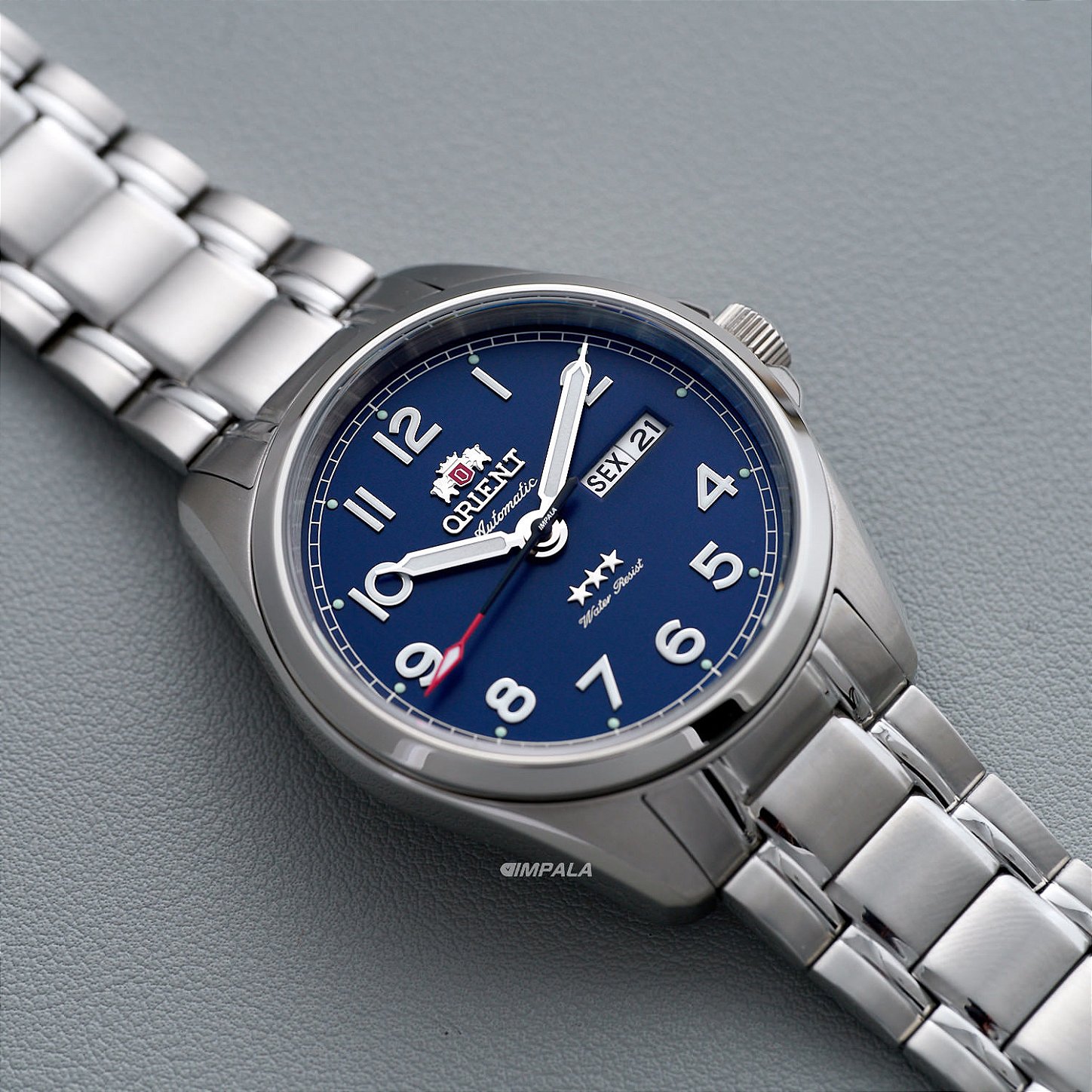 Orient 3 Stars YN6SS006 D2SX Azul Automático - Relojoaria Impala
