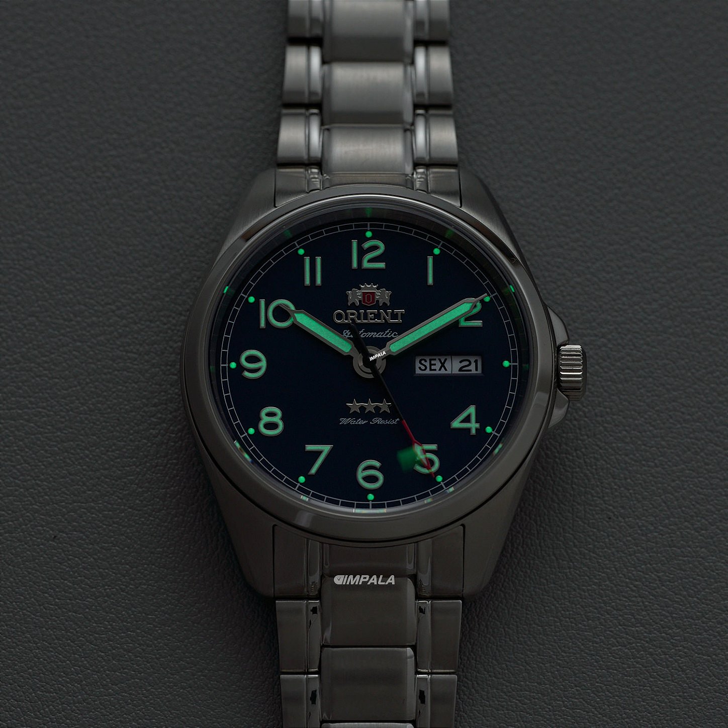 Orient 3 Stars YN6SS006 D2SX Azul Automático - Relojoaria Impala