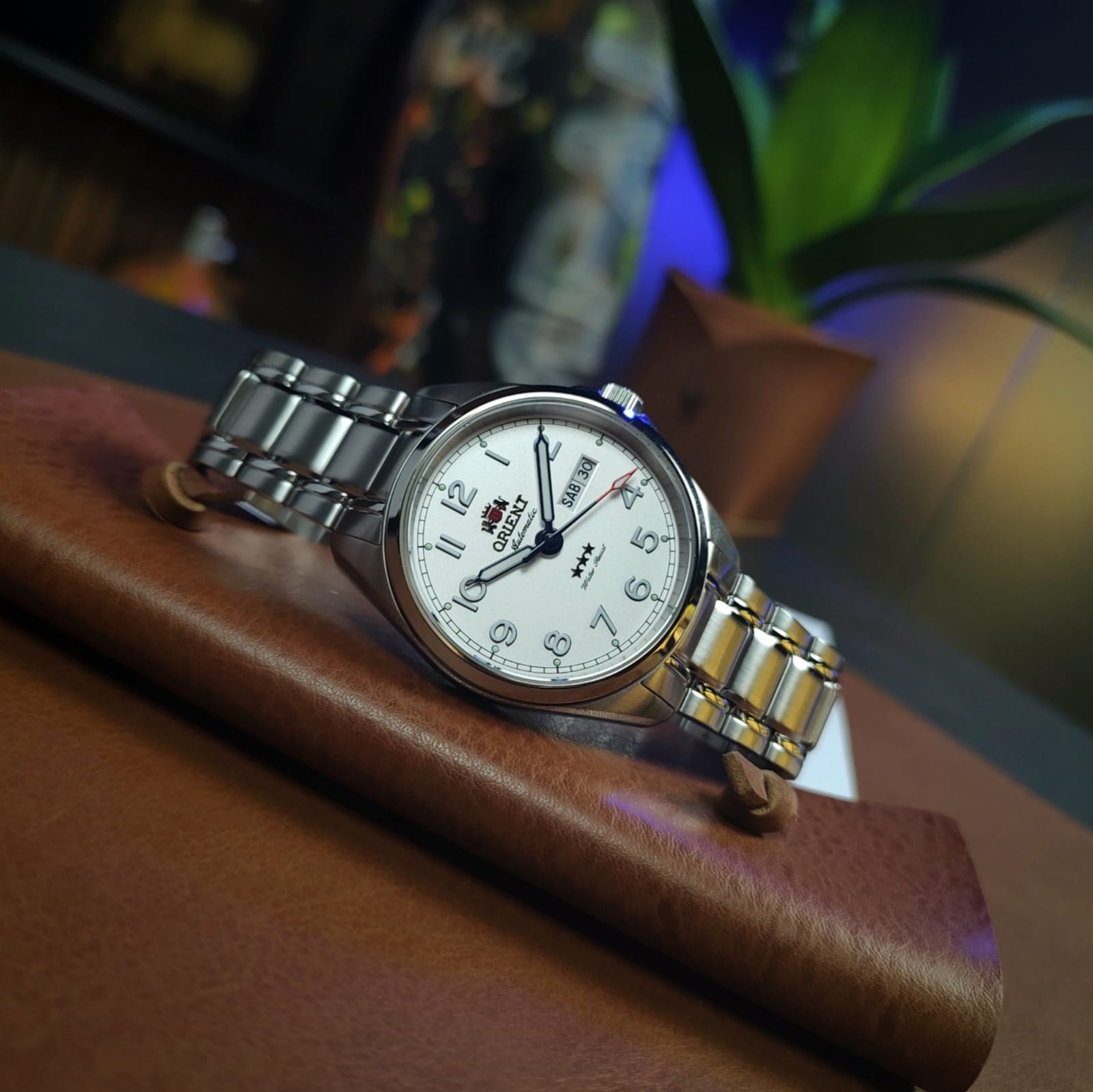 Orient 3 Stars YN6SS006 S2SX Branco Automático - Relojoaria Impala