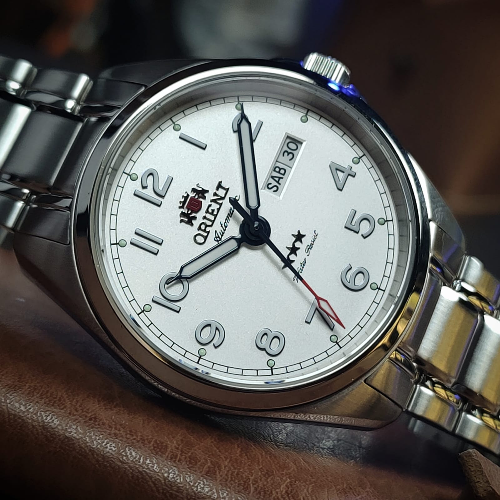 Orient 3 Stars YN6SS006 S2SX Branco Automático - Relojoaria Impala