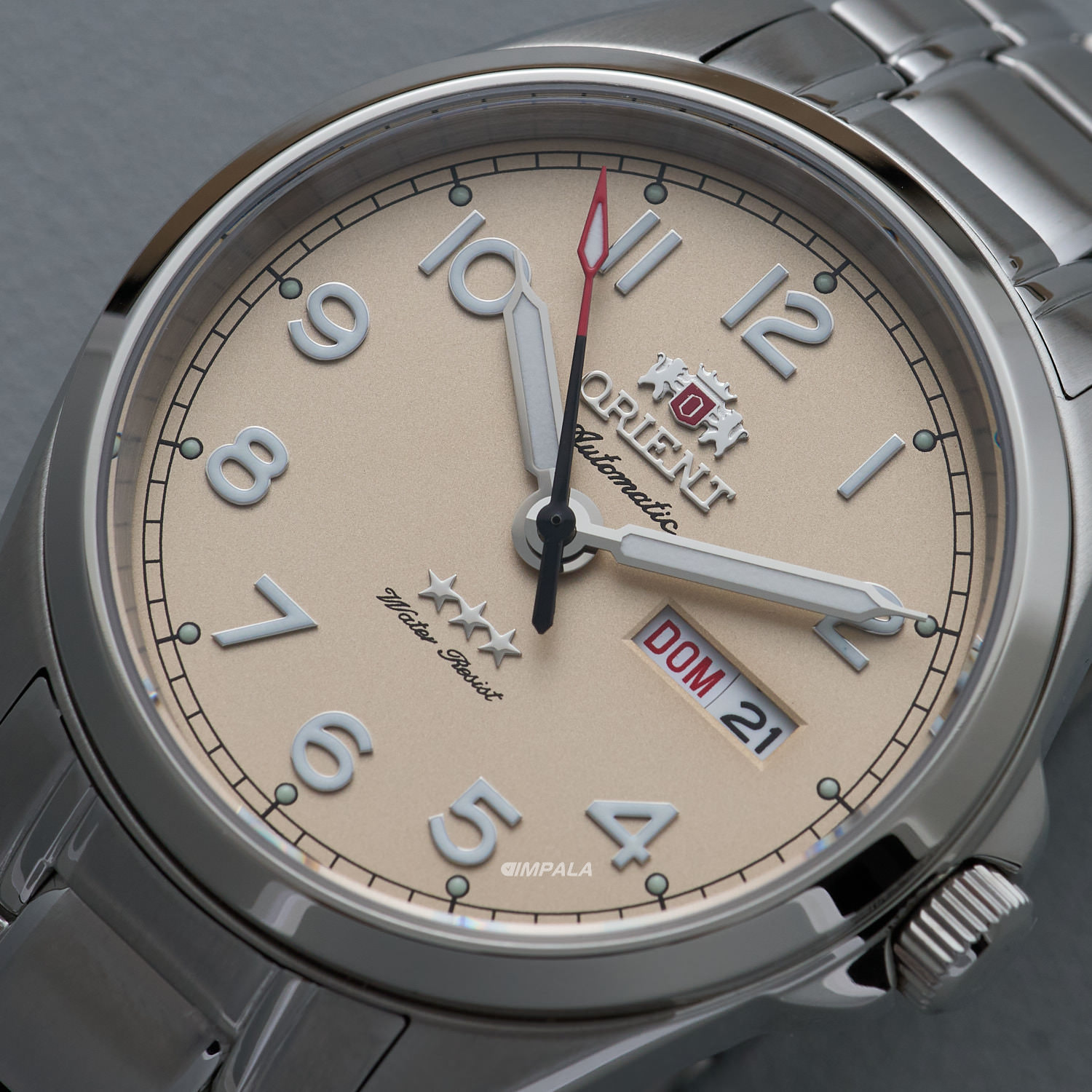 Orient 3 Stars YN6SS006 T2SX Bege Automático - Relojoaria Impala