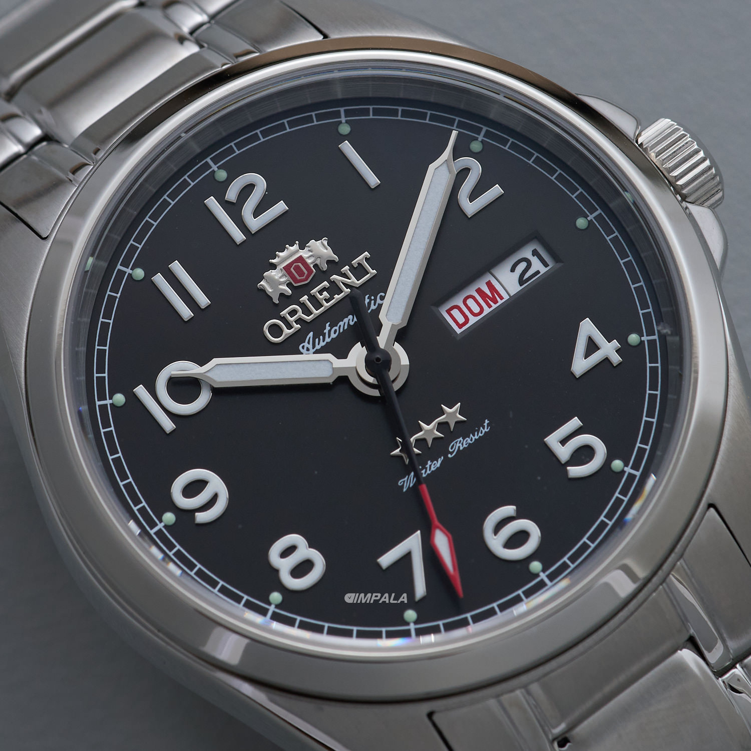 Orient 3 Stars YN6SS006 P2SX Preto Automático - Relojoaria Impala