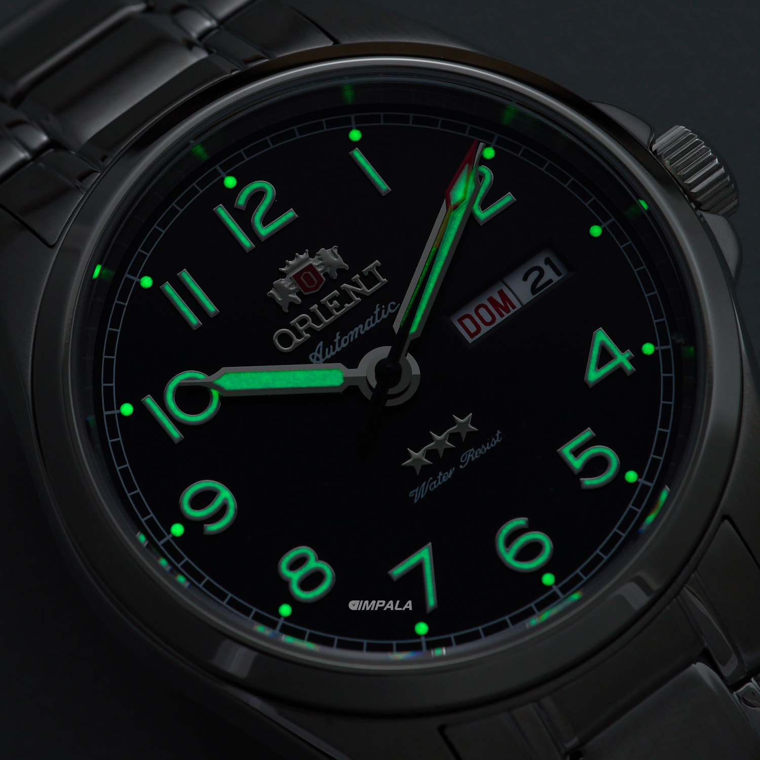 Orient 3 Stars YN6SS006 P2SX Preto Automático - Relojoaria Impala